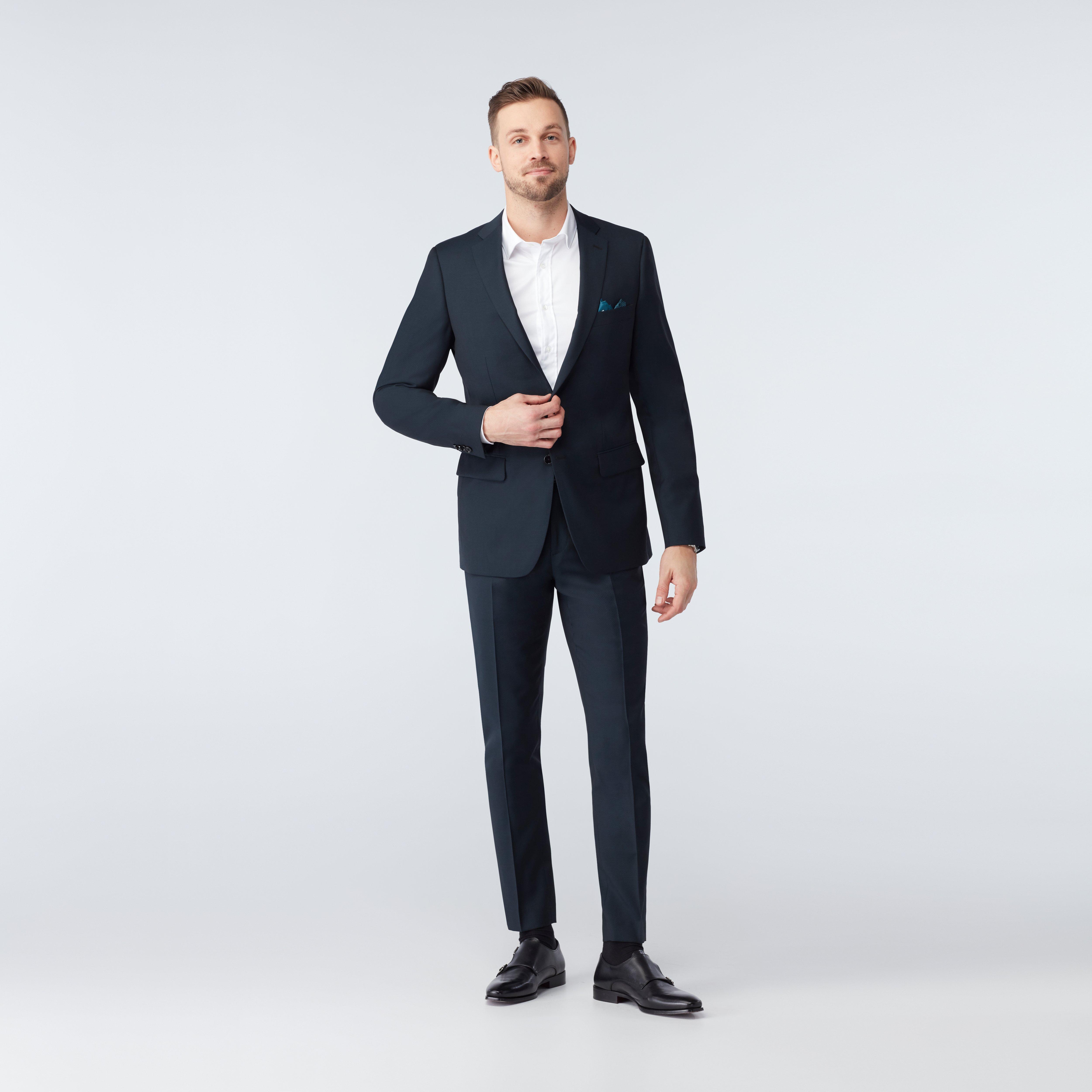 Custom Suits Made For You - Highworth Teal Suit | INDOCHINO