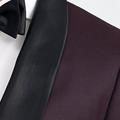 Product thumbnail 4 Burgundy blazer - Highworth Solid Design from Tuxedo Indochino Collection