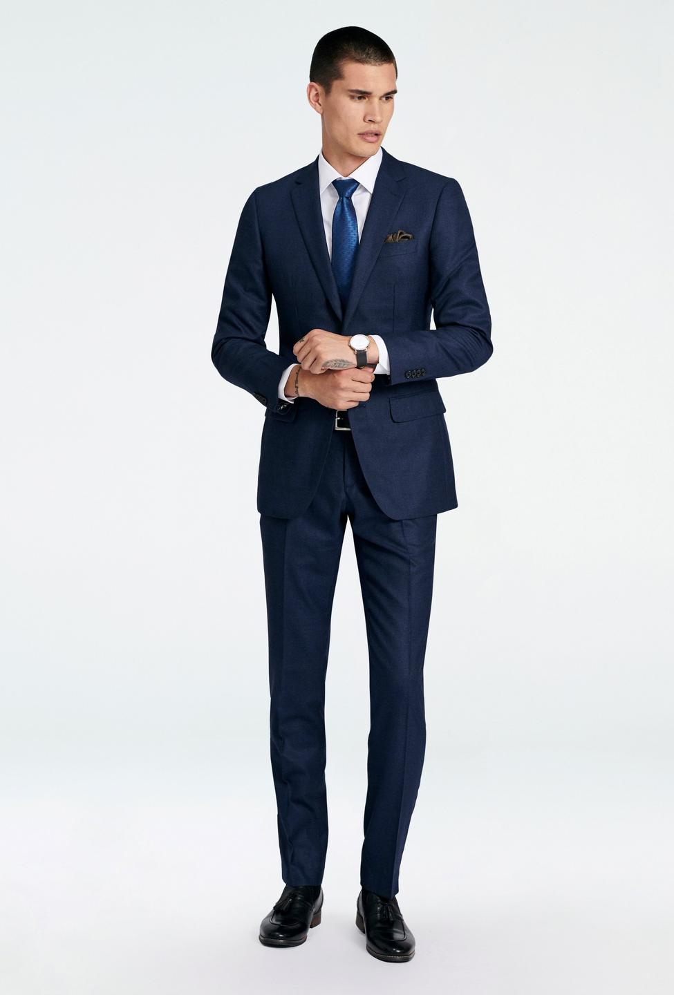 Blue suit - Bottsford Checked Design from Seasonal Indochino Collection