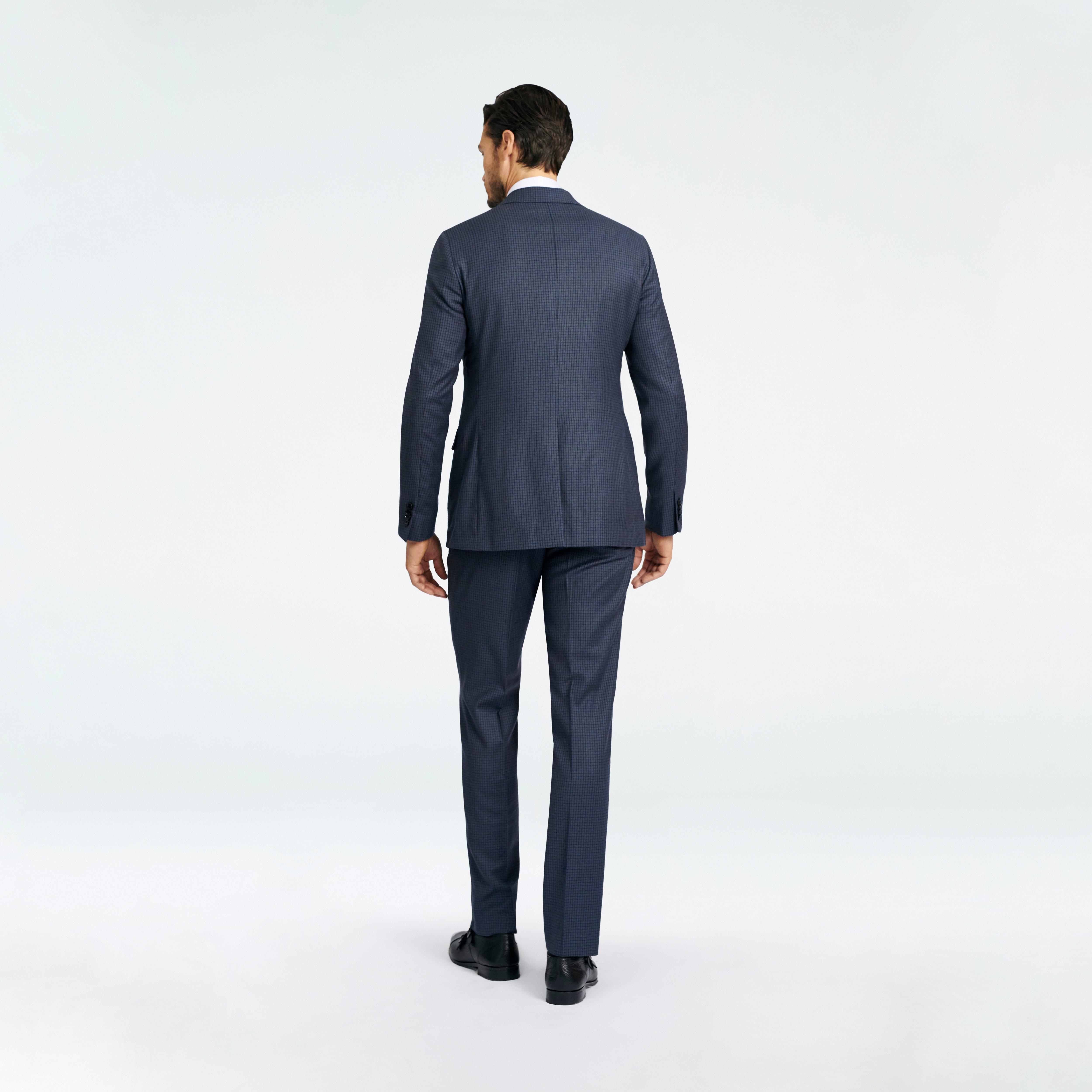 Product thumbnail 2 Blue suit - Carnforth Checked Design from Seasonal Indochino Collection