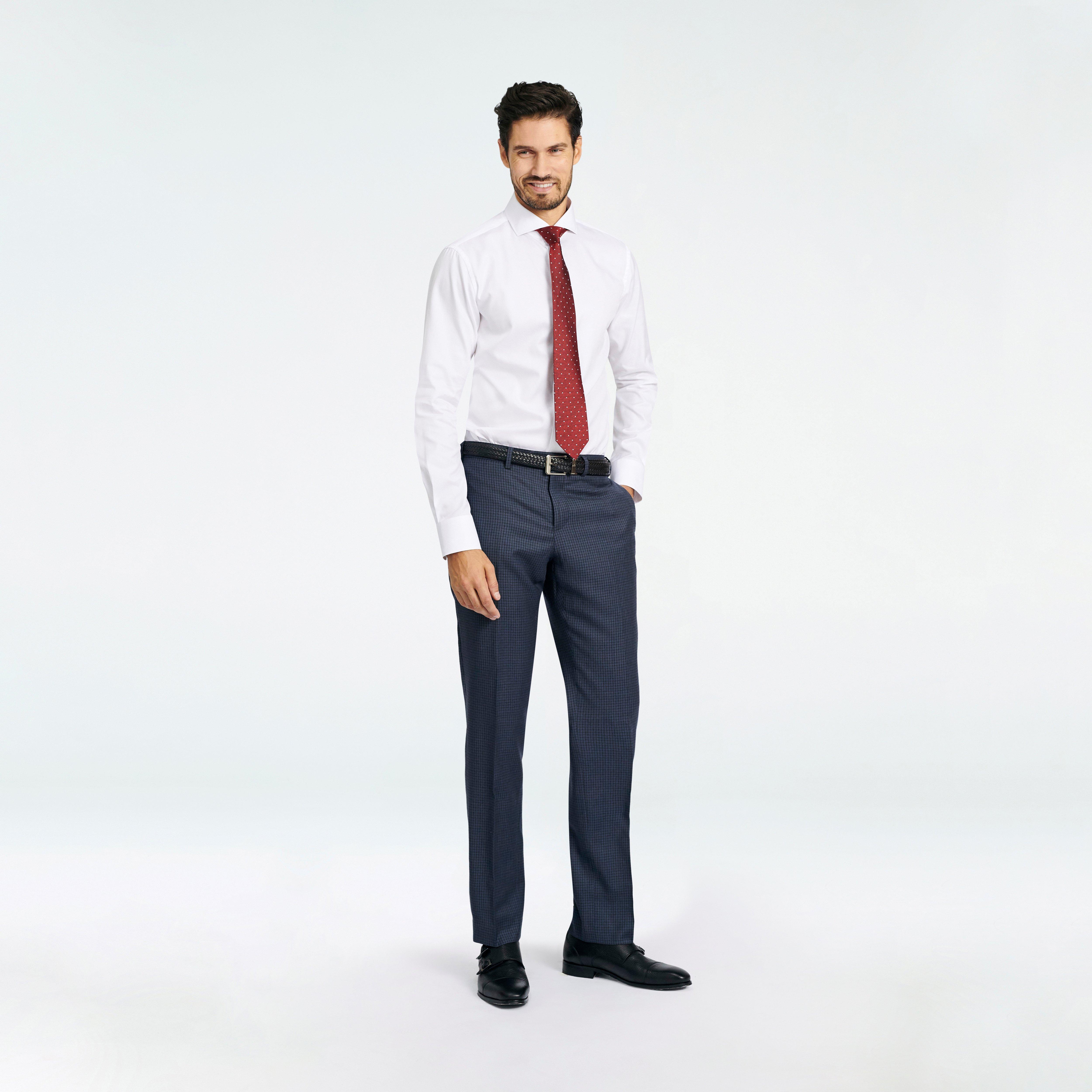 Product thumbnail 3 Blue suit - Carnforth Checked Design from Seasonal Indochino Collection