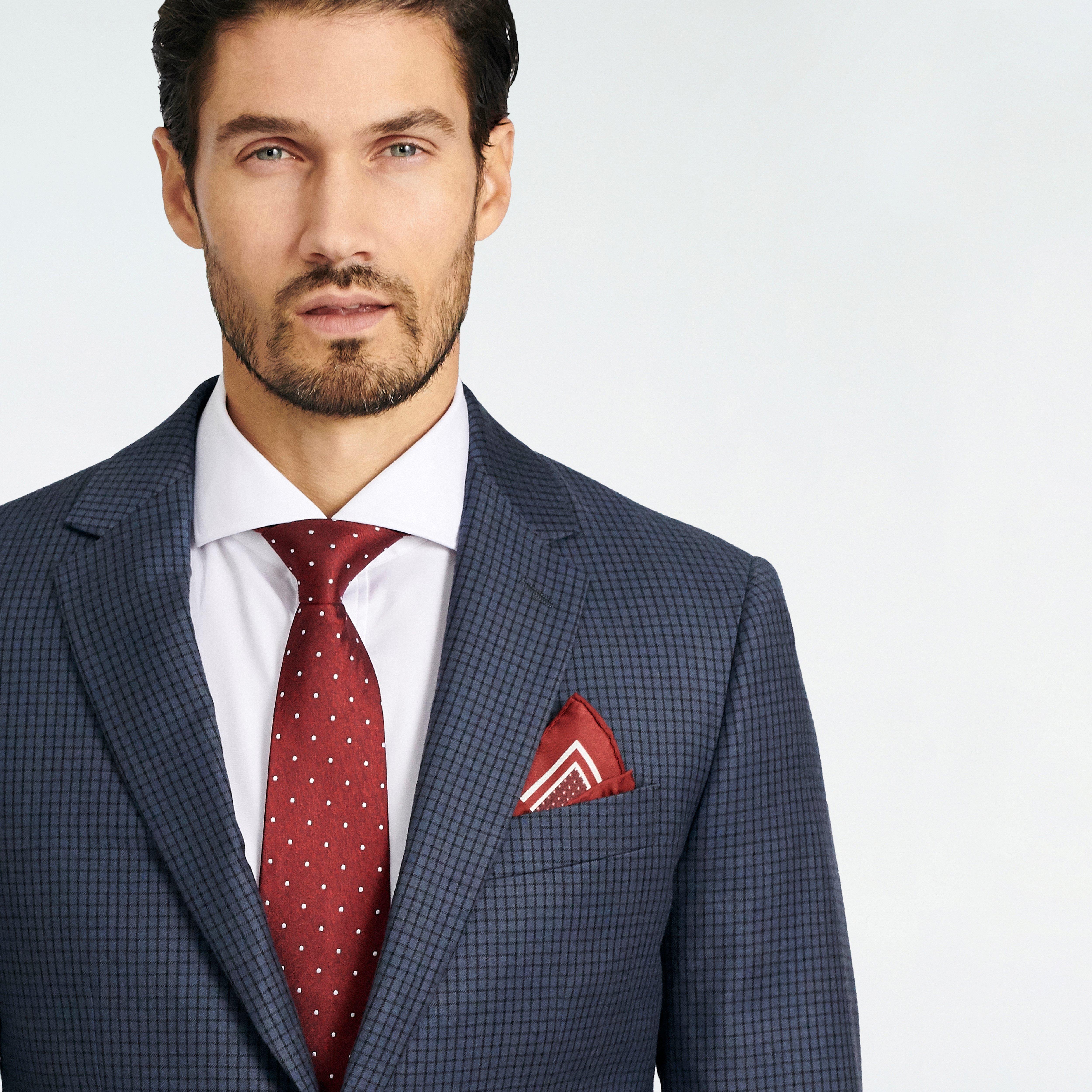 Product thumbnail 6 Blue suit - Carnforth Checked Design from Seasonal Indochino Collection