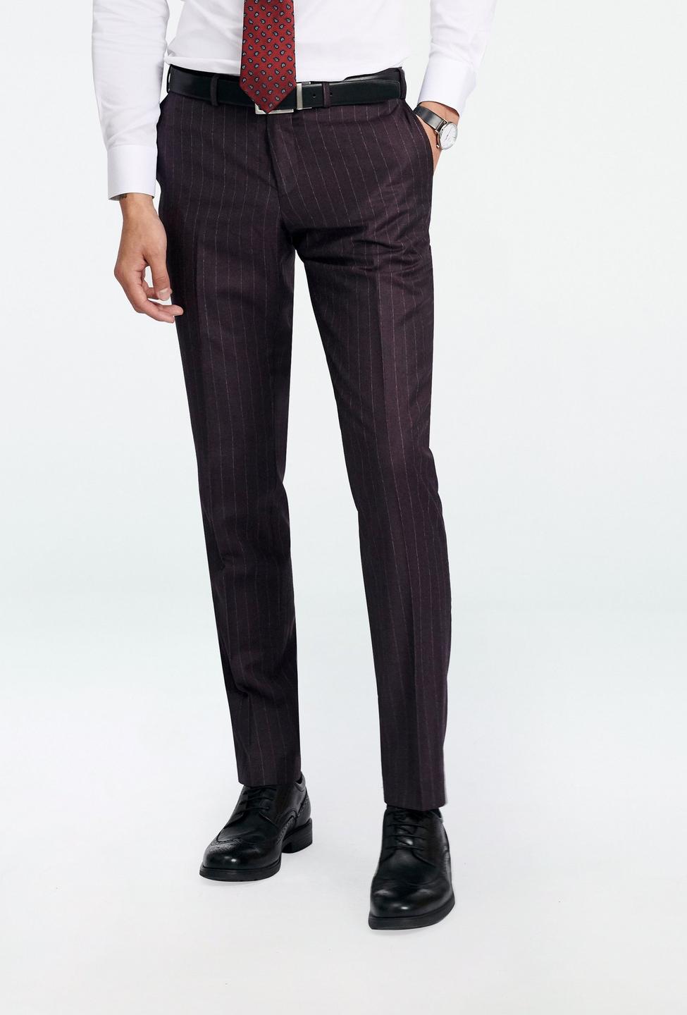 Purple pants - Reigate Striped Design from Seasonal Indochino Collection