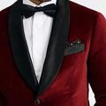 Product thumbnail 1 Burgundy blazer - Hardford Solid Design from Tuxedo Indochino Collection