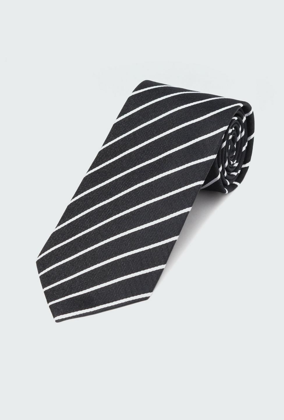 Black tie - Striped Design from Indochino Collection