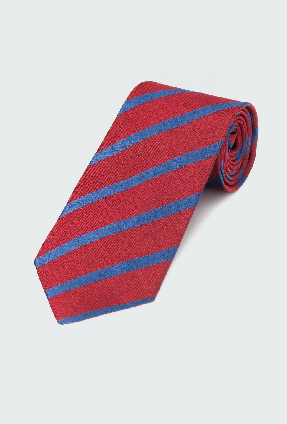 Red tie - Striped Design from Indochino Collection