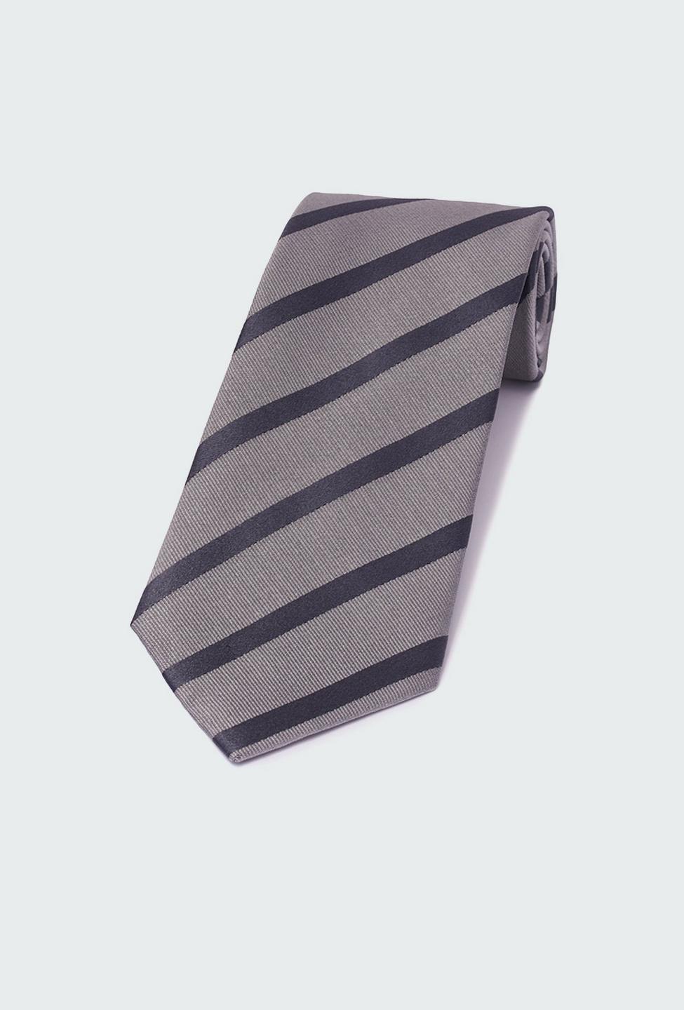 Gray tie - Striped Design from Indochino Collection