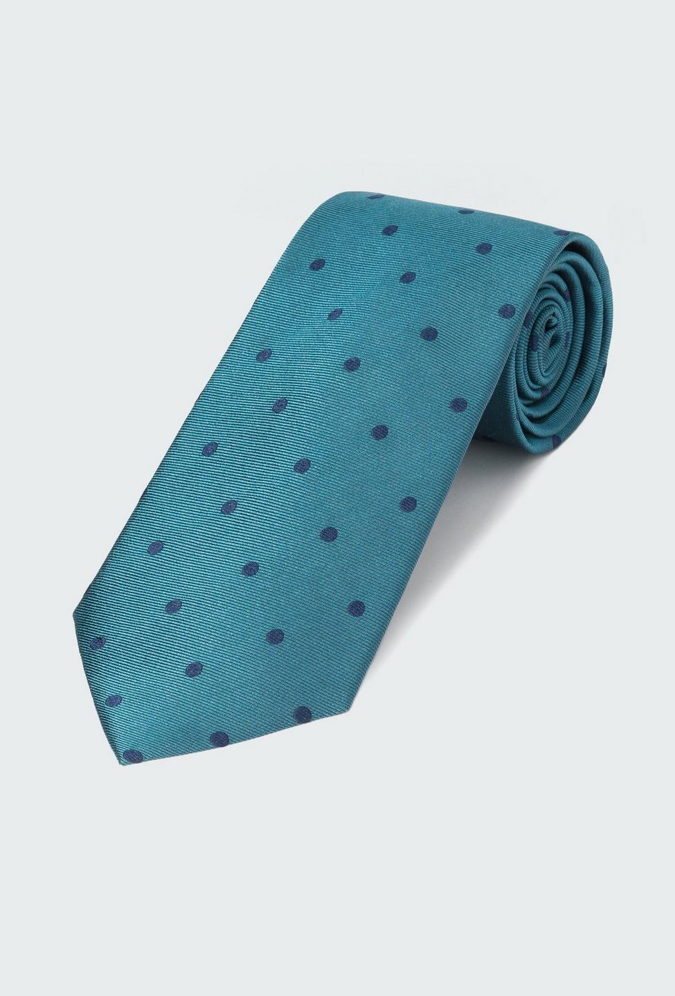 Blue and Green tie - Pattern Design from Indochino Collection