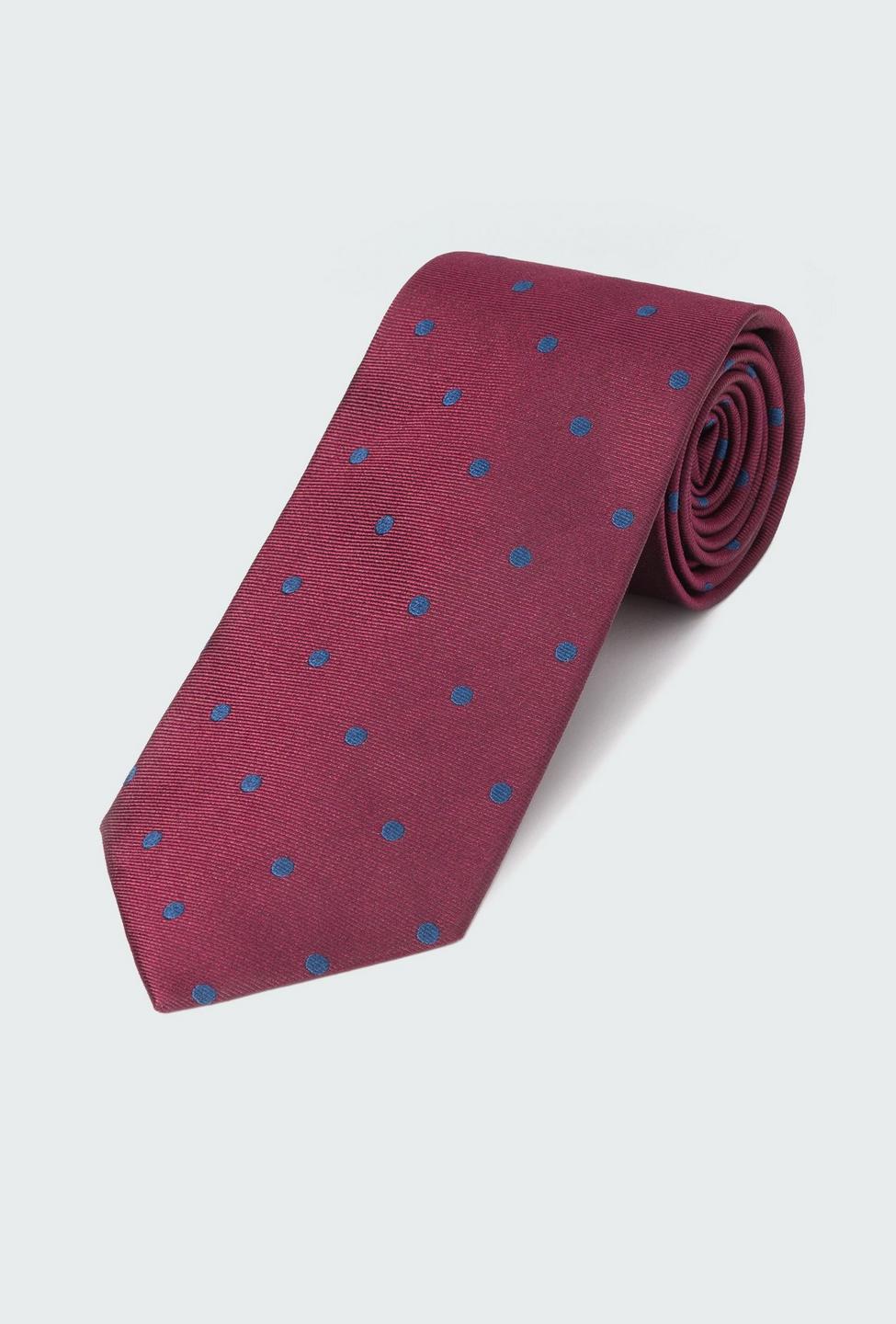 Burgundy tie - Pattern Design from Indochino Collection