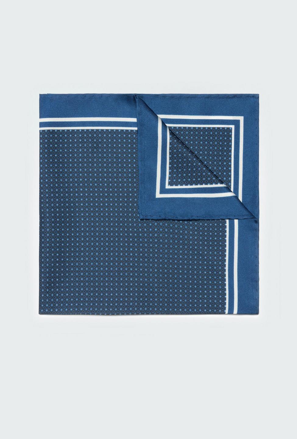 Blue pocket square - Pattern Design from Premium Indochino Collection