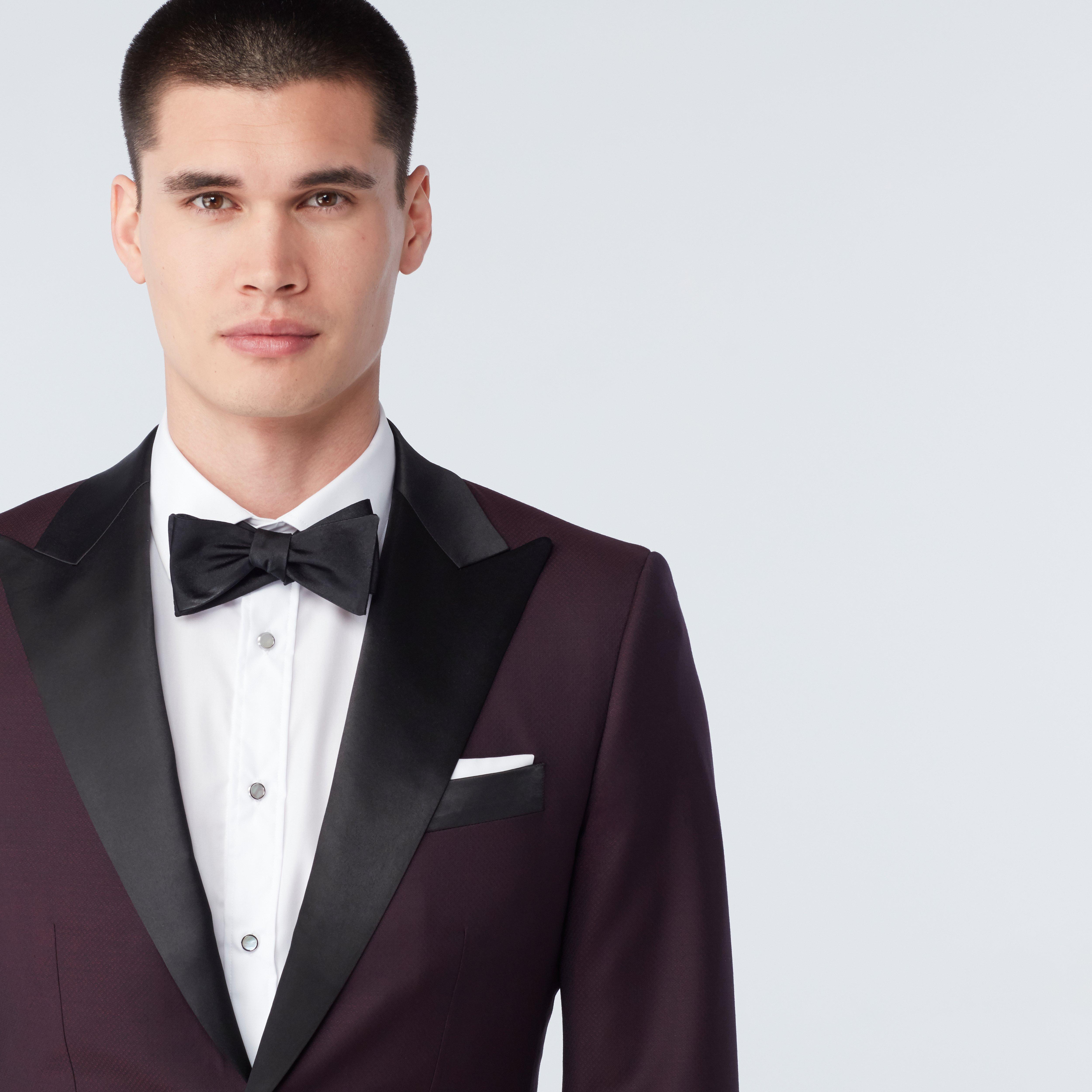 Highworth Burgundy Tuxedo