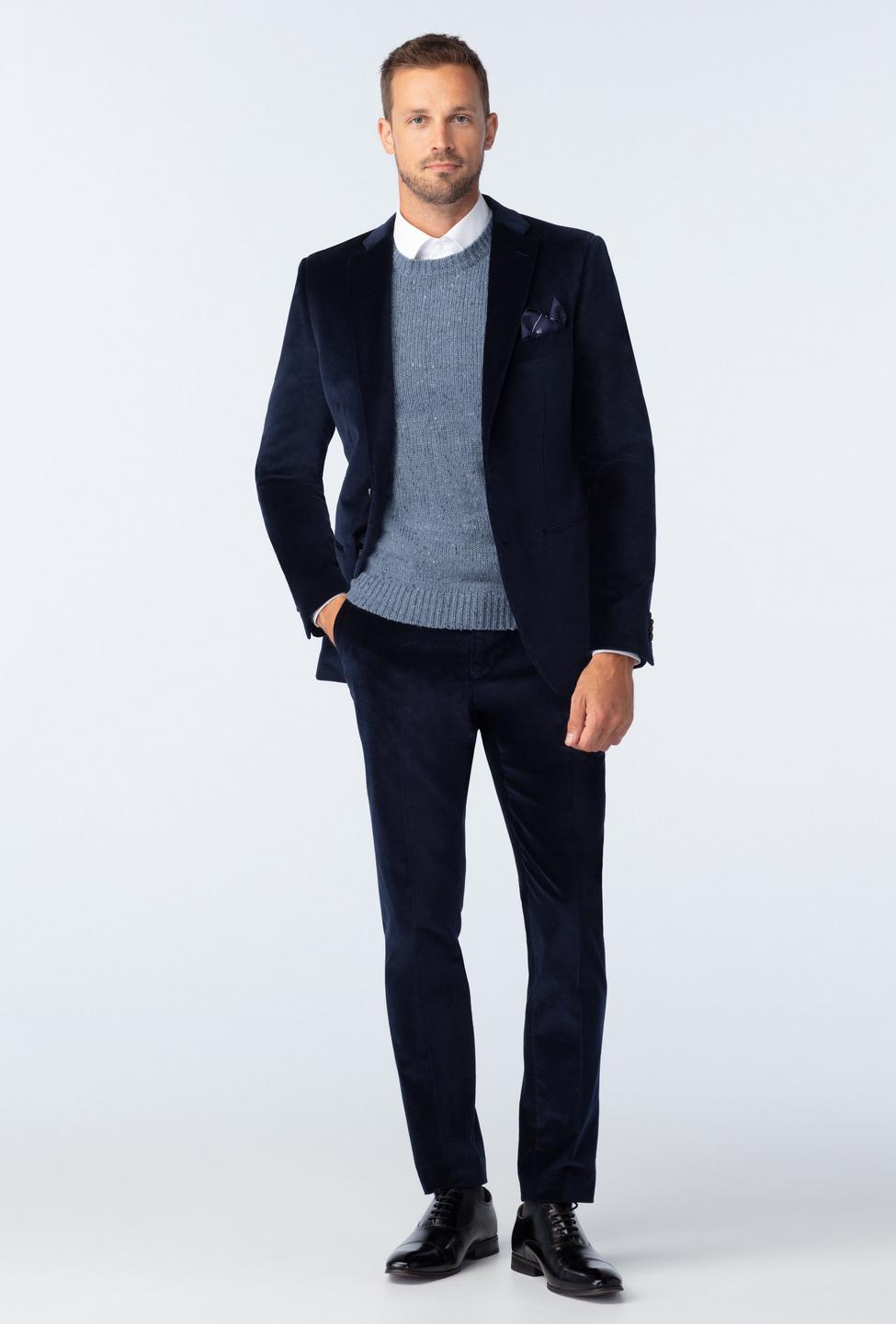 Navy suit - Harford Solid Design from Premium Indochino Collection