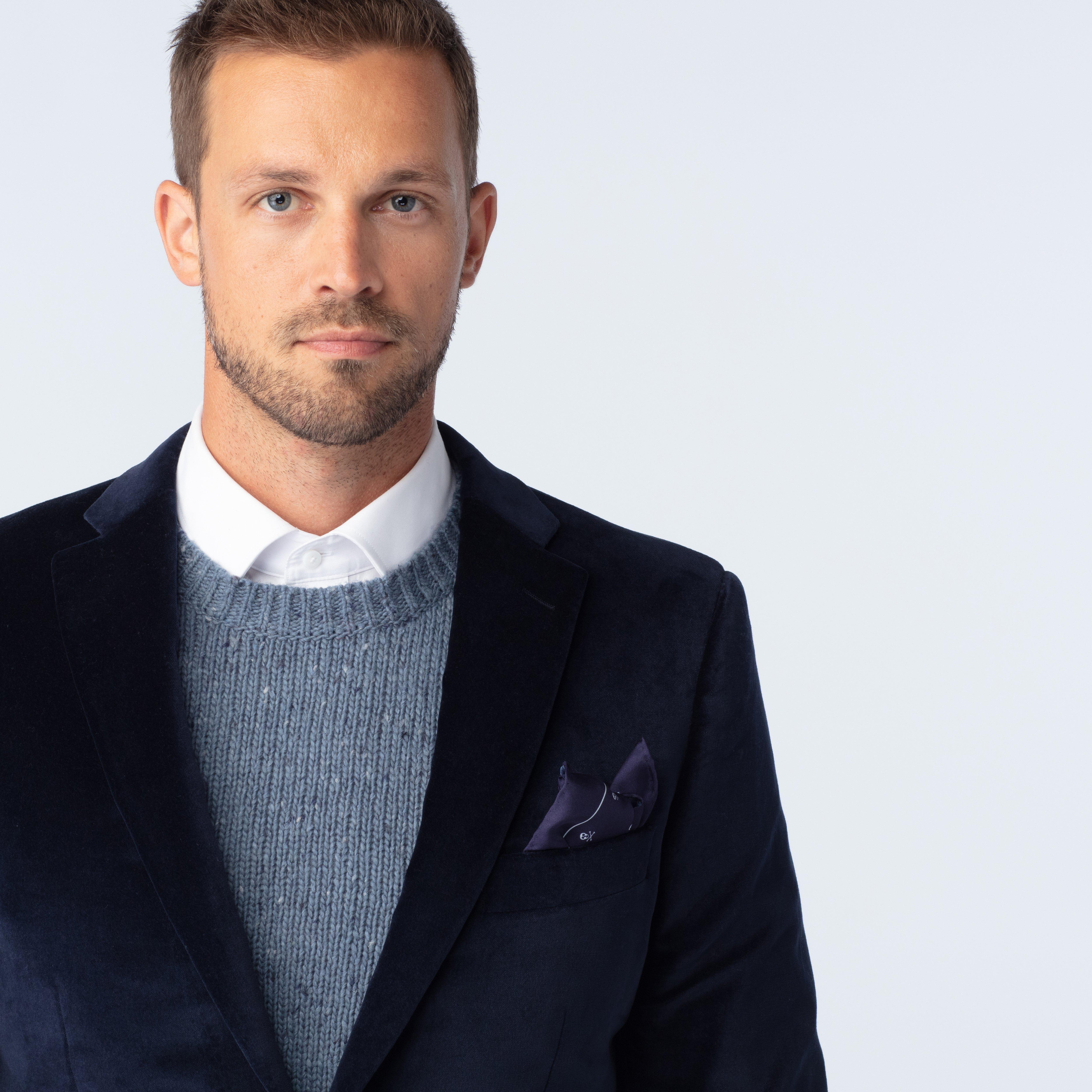 Product thumbnail 6 Navy suit - Hardford Solid Design from Premium Spring / Summer Indochino Collection