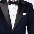 Product thumbnail 1 Navy suit - Hardford Solid Design from Tuxedo Indochino Collection