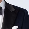 Product thumbnail 6 Navy suit - Hardford Solid Design from Tuxedo Indochino Collection