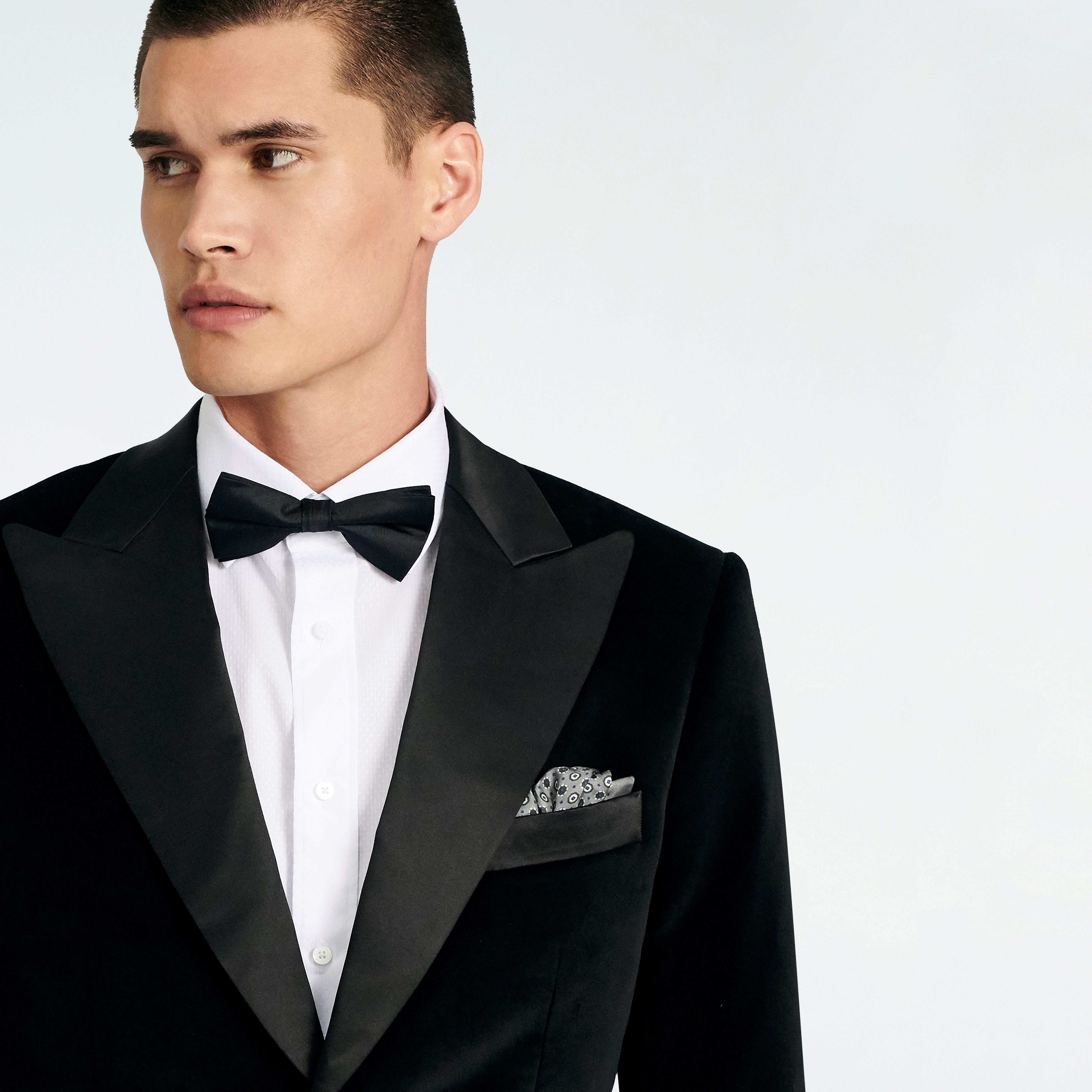 Product thumbnail 6 Black suit - Hardford Solid Design from Tuxedo Indochino Collection