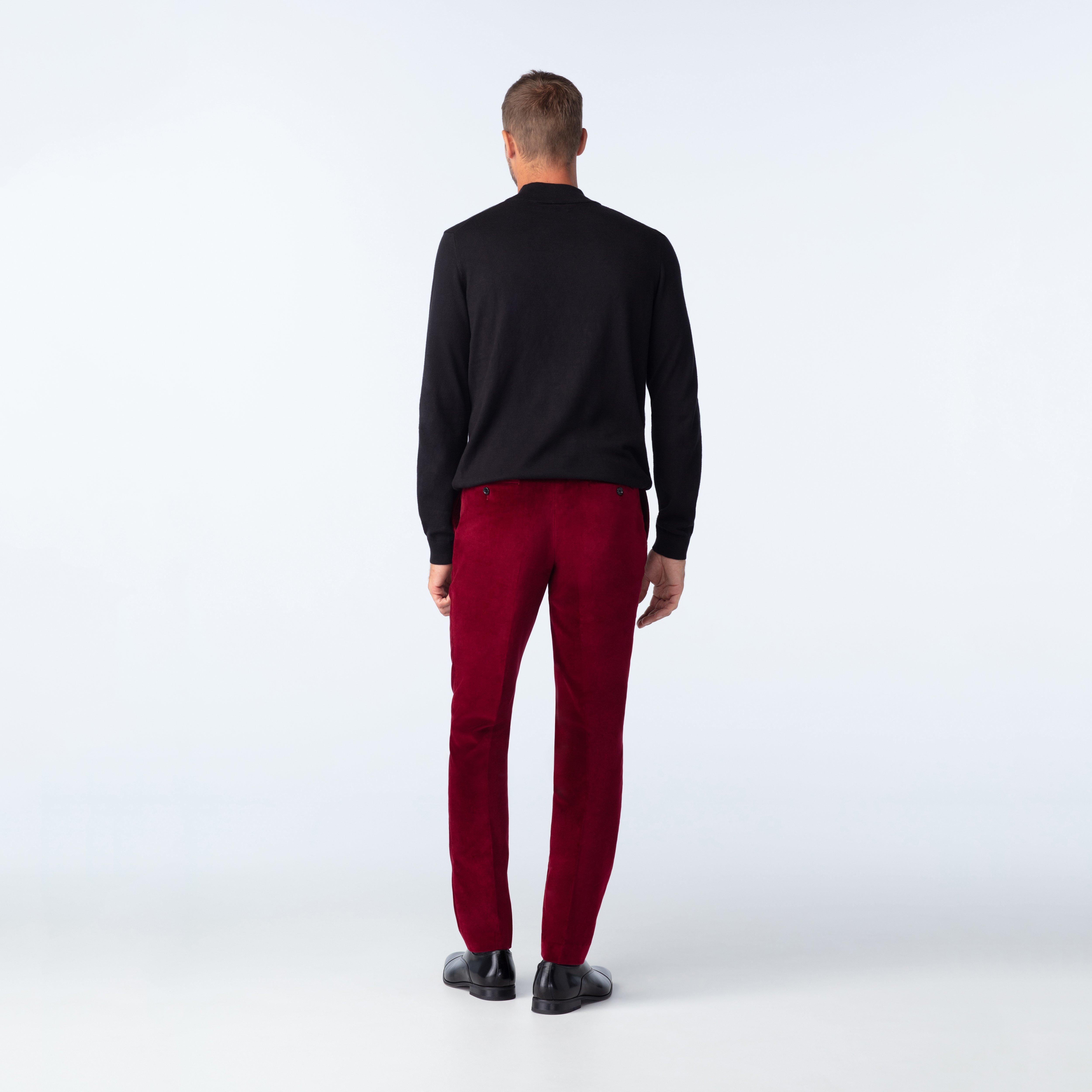 Product thumbnail 4 Burgundy suit - Hardford Solid Design from Premium Indochino Collection