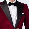 Product thumbnail 1 Burgundy suit - Hardford Solid Design from Tuxedo Indochino Collection