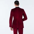 Product thumbnail 2 Burgundy suit - Hardford Solid Design from Tuxedo Indochino Collection