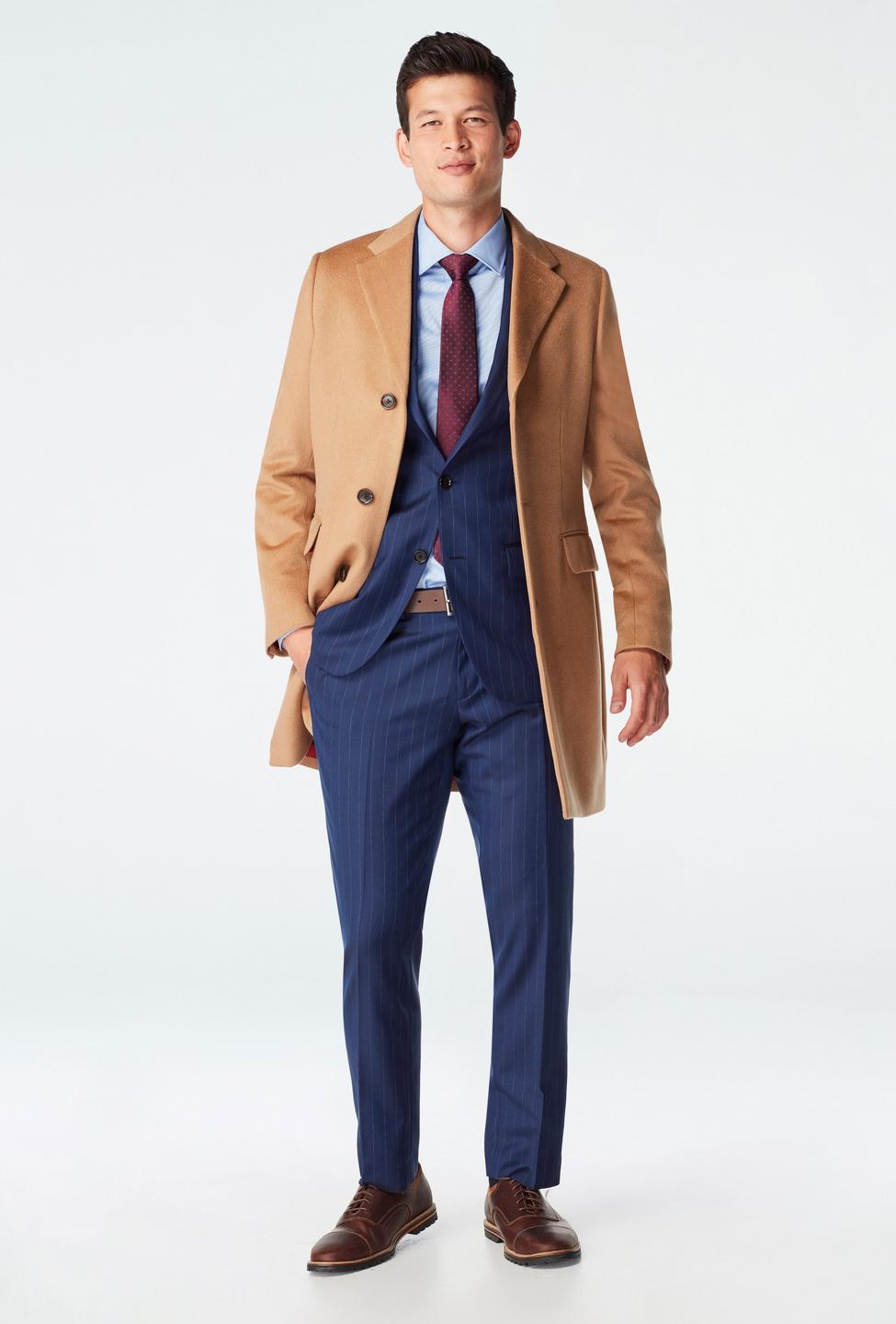 Brown outerwear - Heartford Solid Design from Indochino Collection