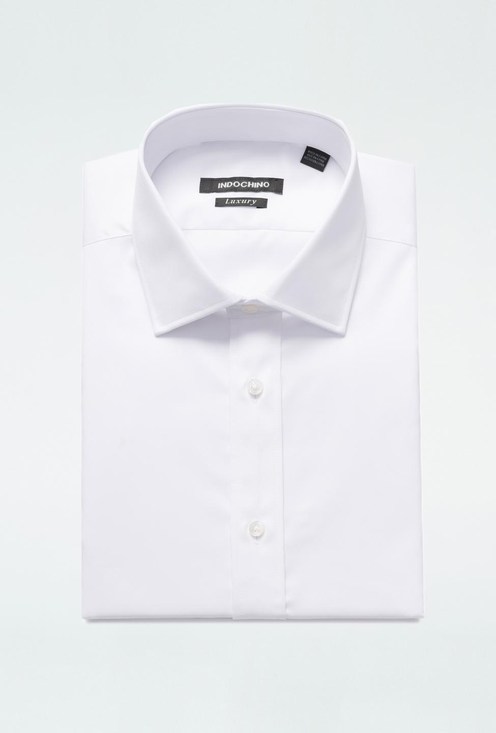 White shirt - Hyde Solid Design from Luxury Indochino Collection