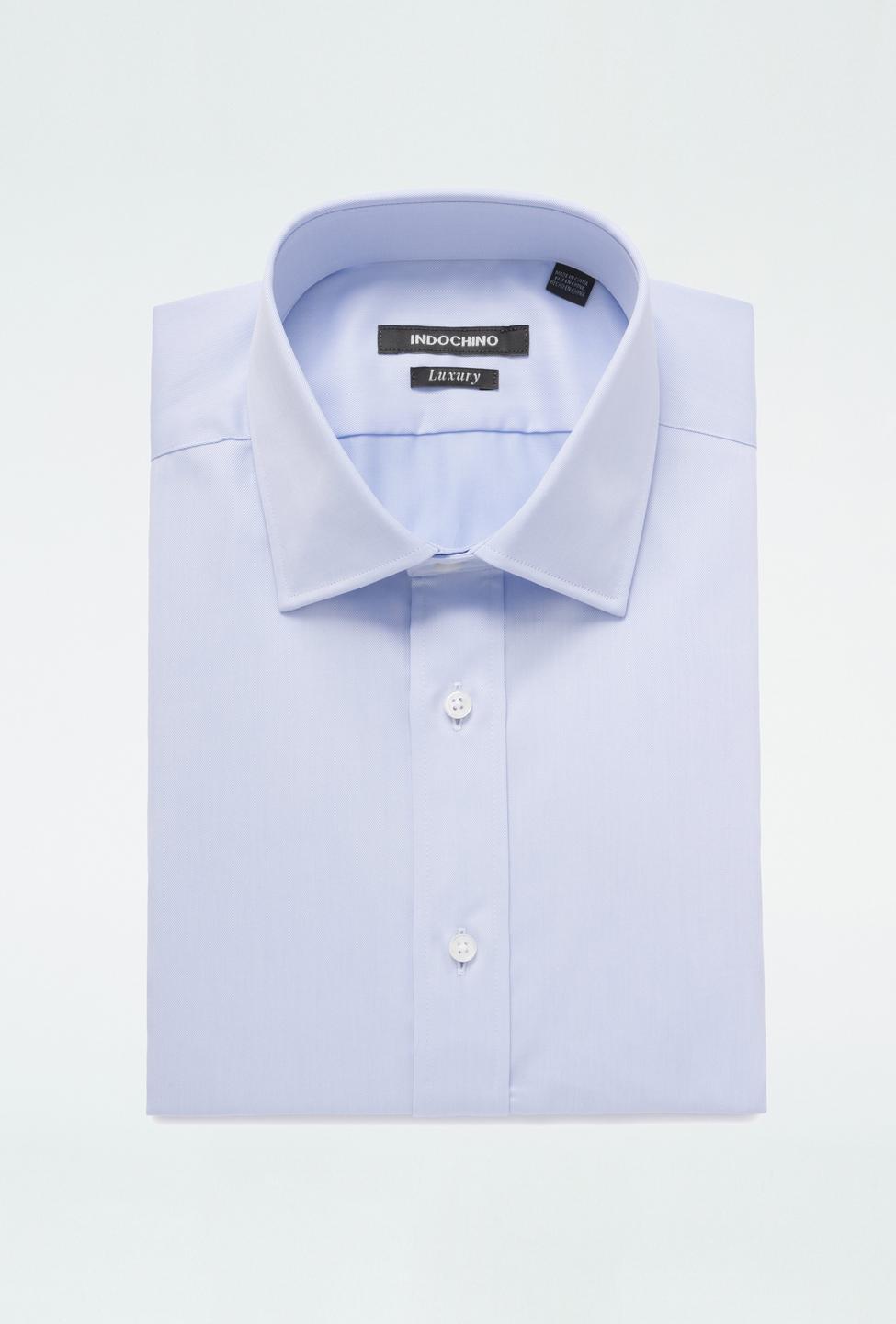 Blue shirt - Hyde Solid Design from Luxury Indochino Collection