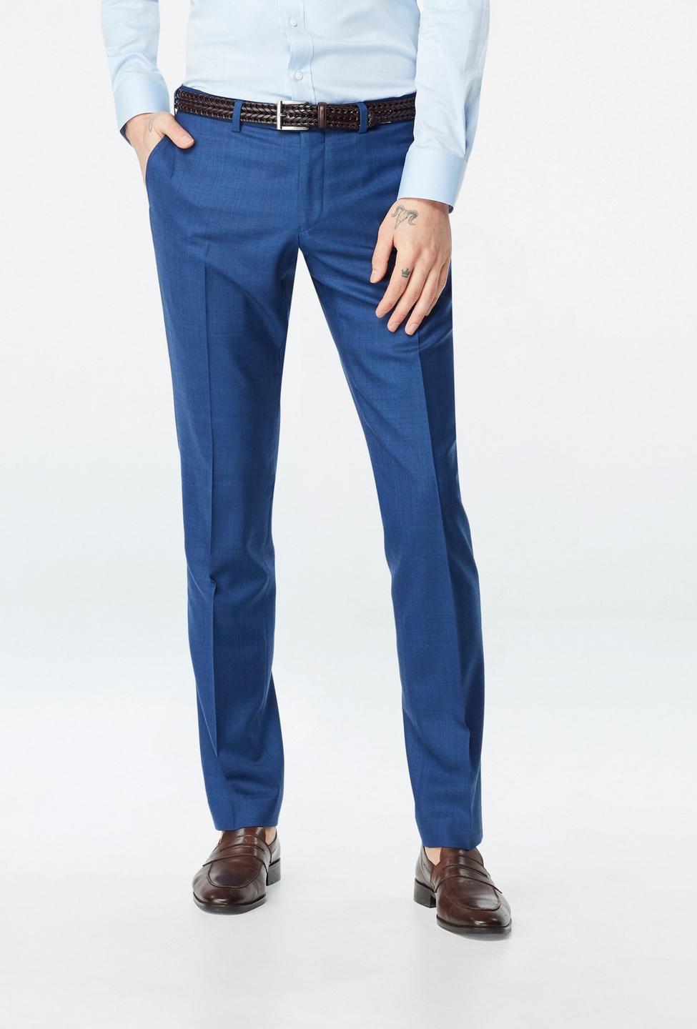 Blue pants - Hayle Solid Design from Premium Indochino Collection