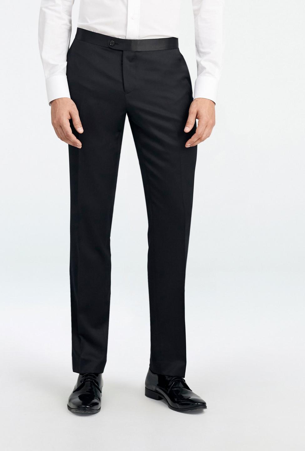 Black pants - Hampton Solid Design from Premium Indochino Collection