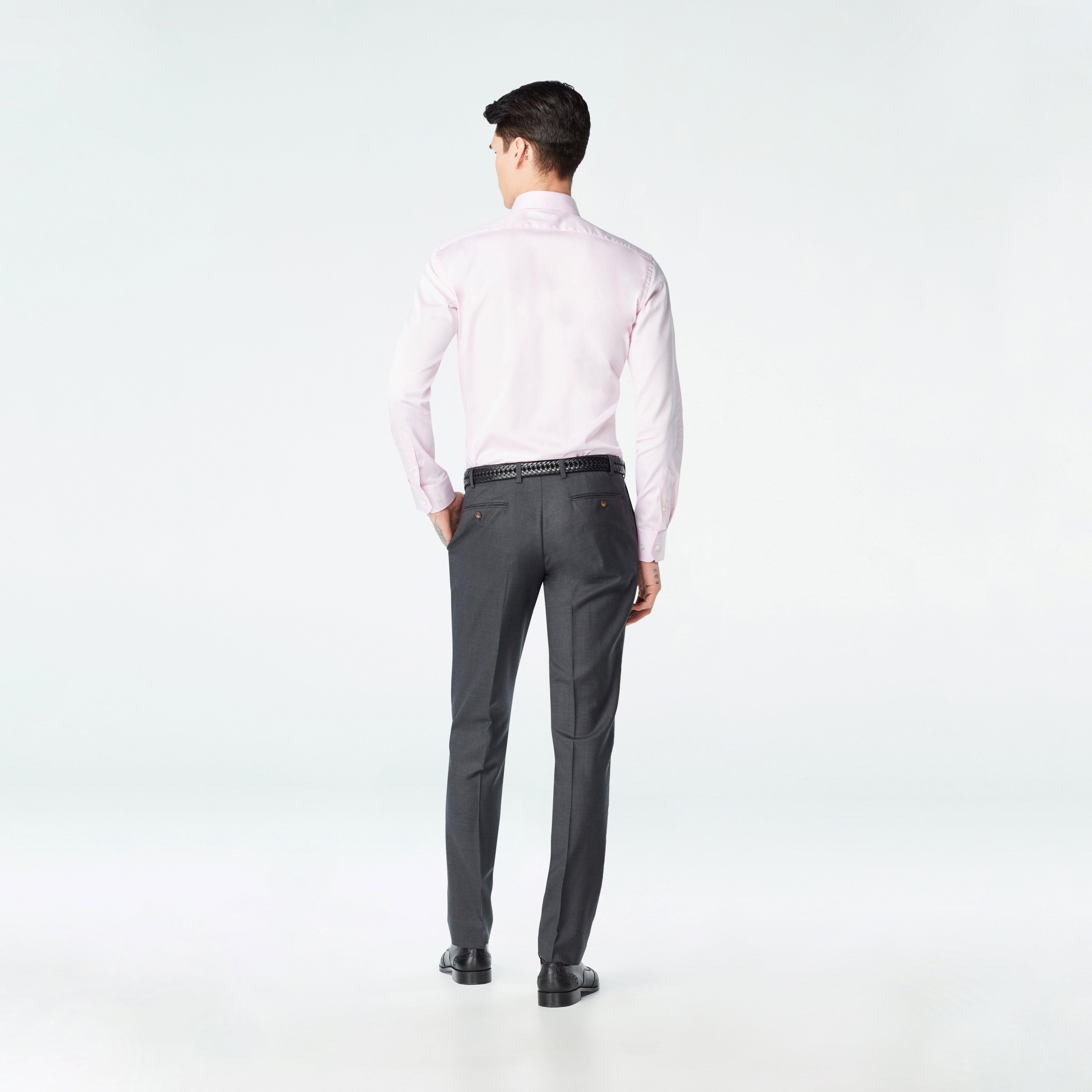Product thumbnail 4 Gray suit - Highbridge Solid Design from Luxury Indochino Collection