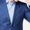 Product thumbnail 1 Blue suit - Highbridge Solid Design from Luxury Indochino Collection