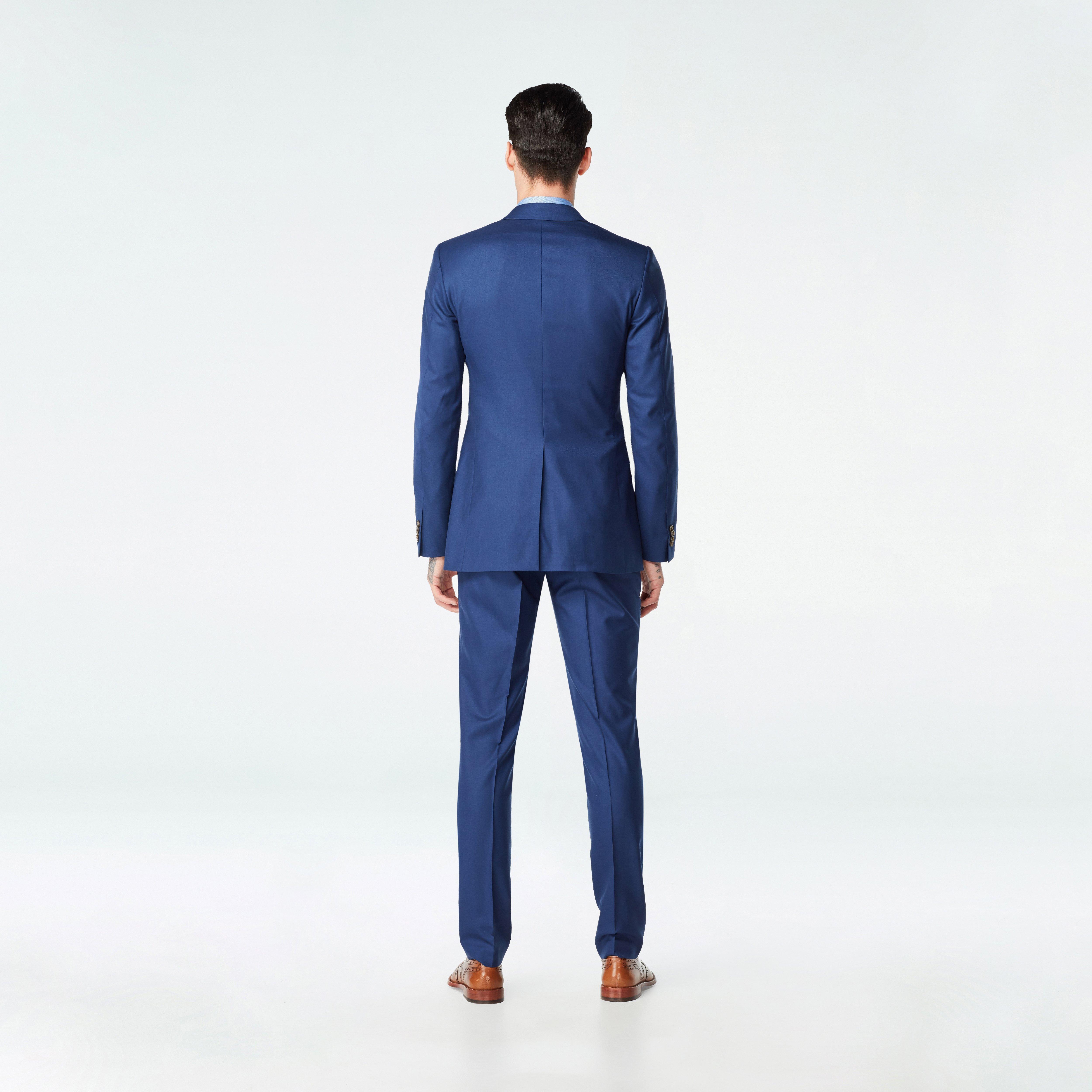 Custom Suits Made For You - Highbridge Blue Suit | INDOCHINO