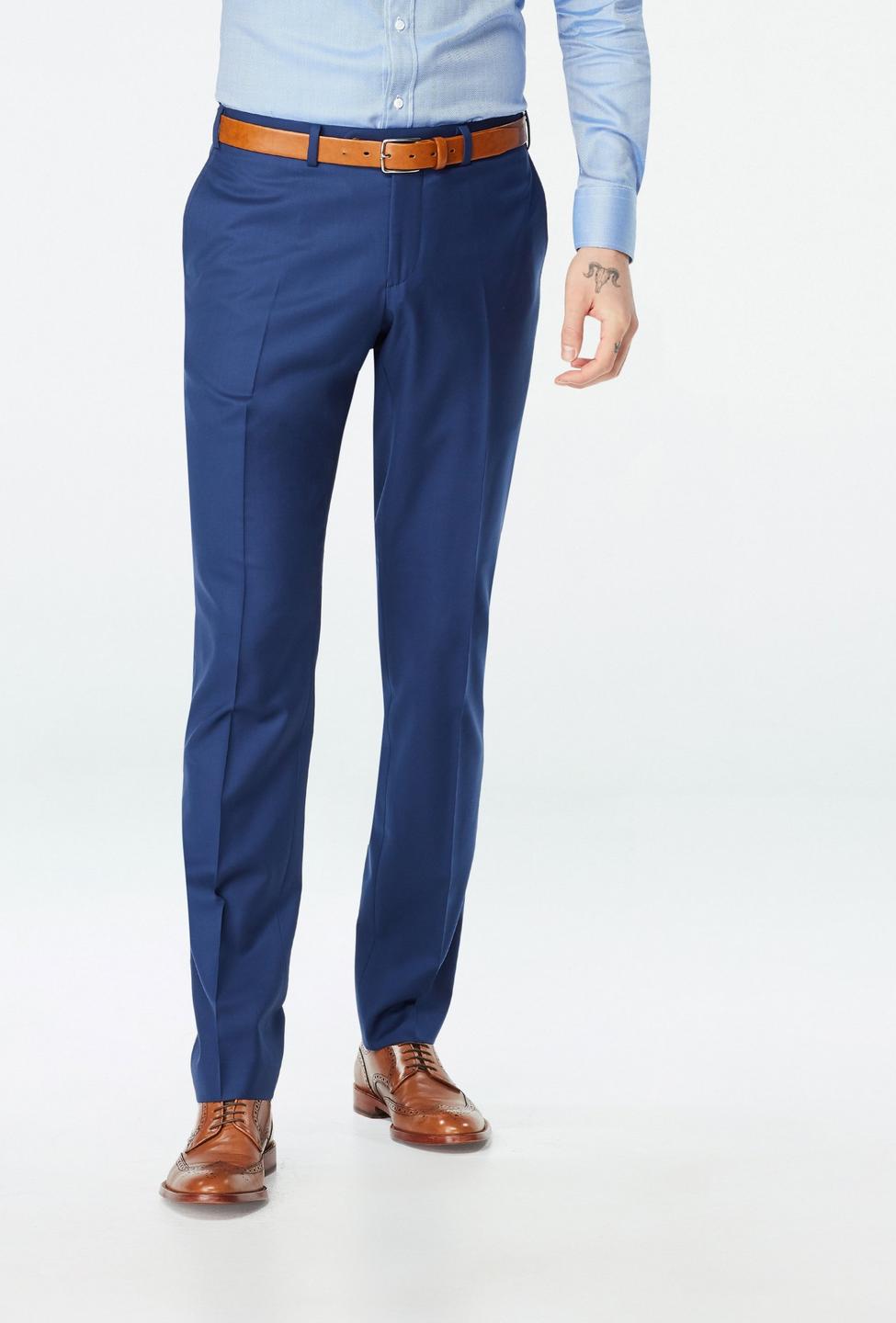 Blue pants - Highbridge Solid Design from Luxury Indochino Collection