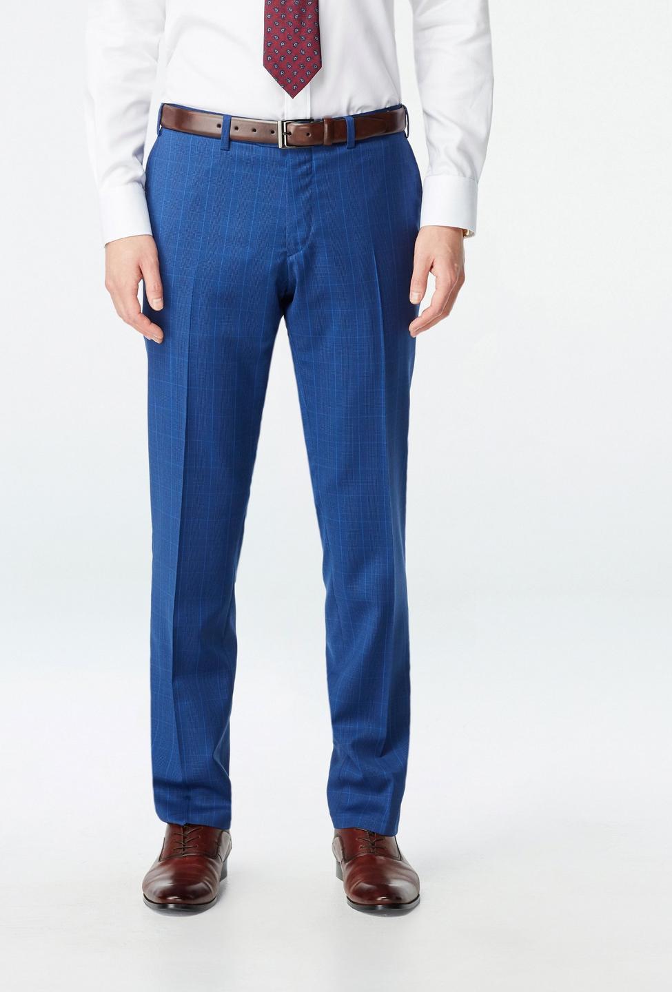 Blue pants - Hemsworth Plaid Design from Premium Indochino Collection
