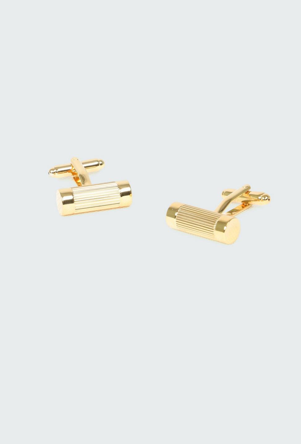 Gold cuff links - Solid Design from Premium Indochino Collection