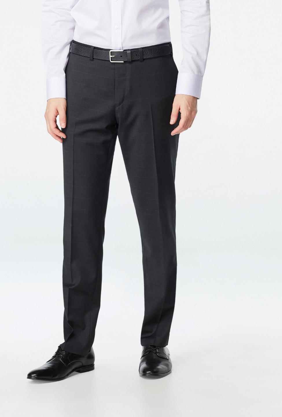 Black pants - Hemsworth Plaid Design from Premium Indochino Collection