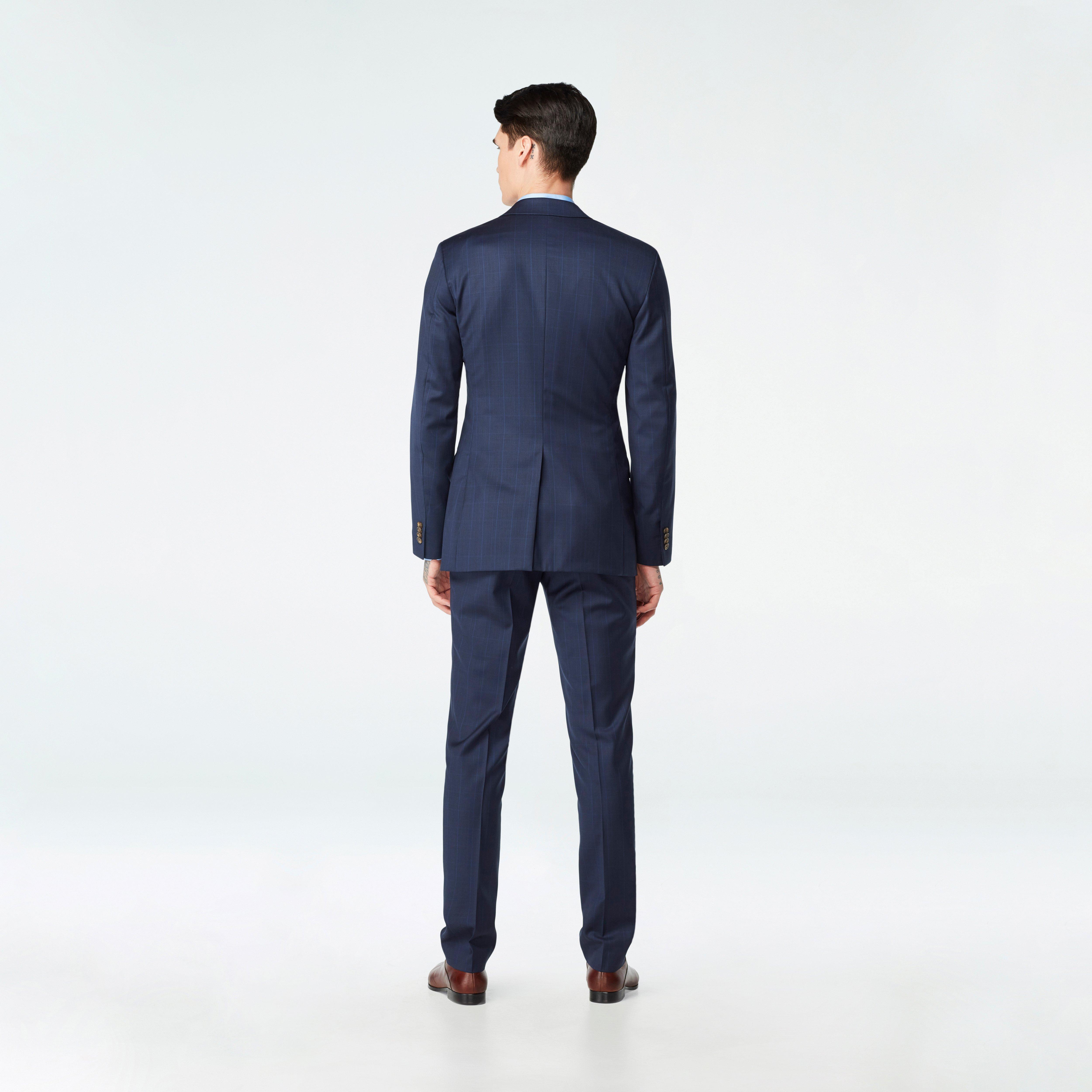 Hemsworth Prince of Wales Midnight Blue Suit