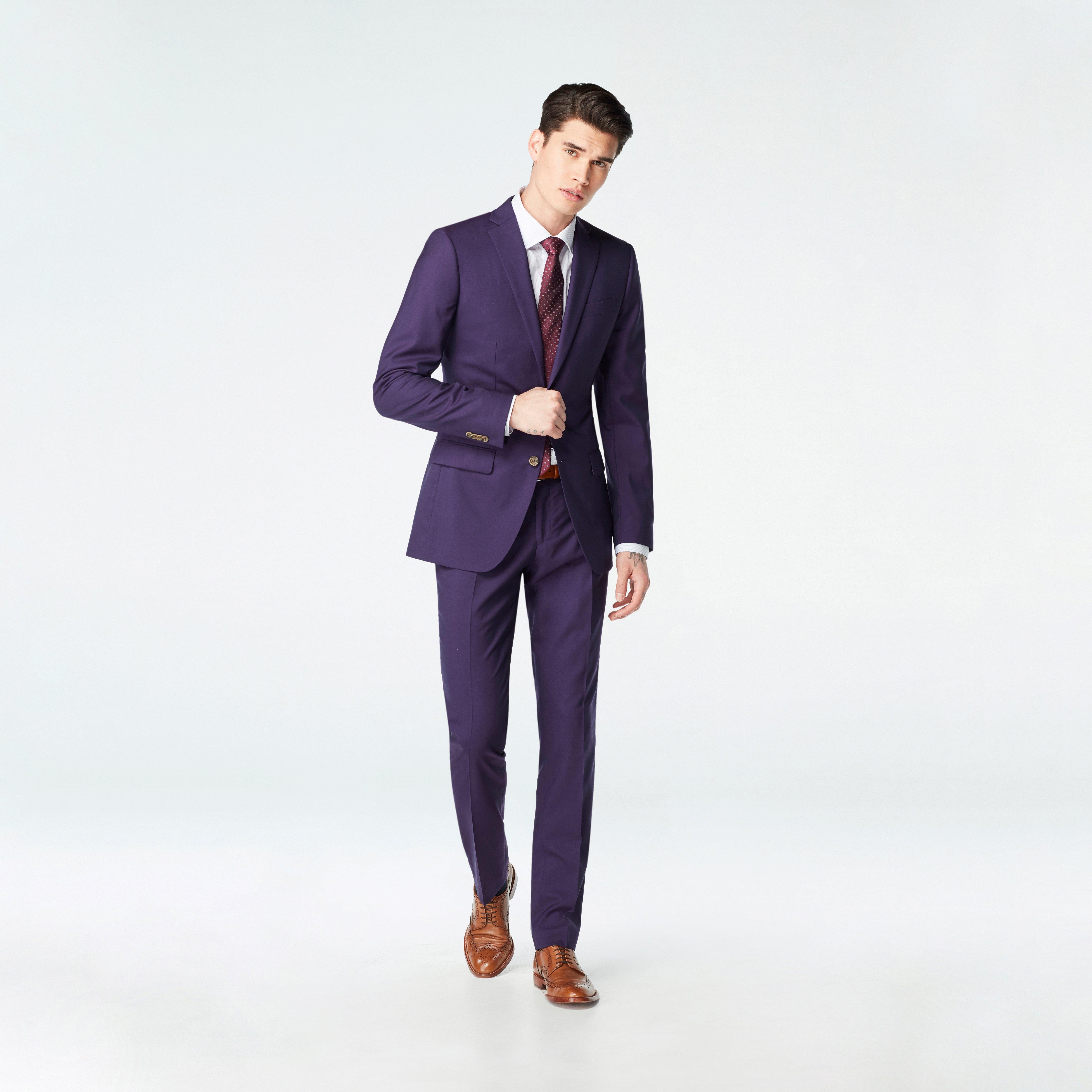 Chatham Plum Suit