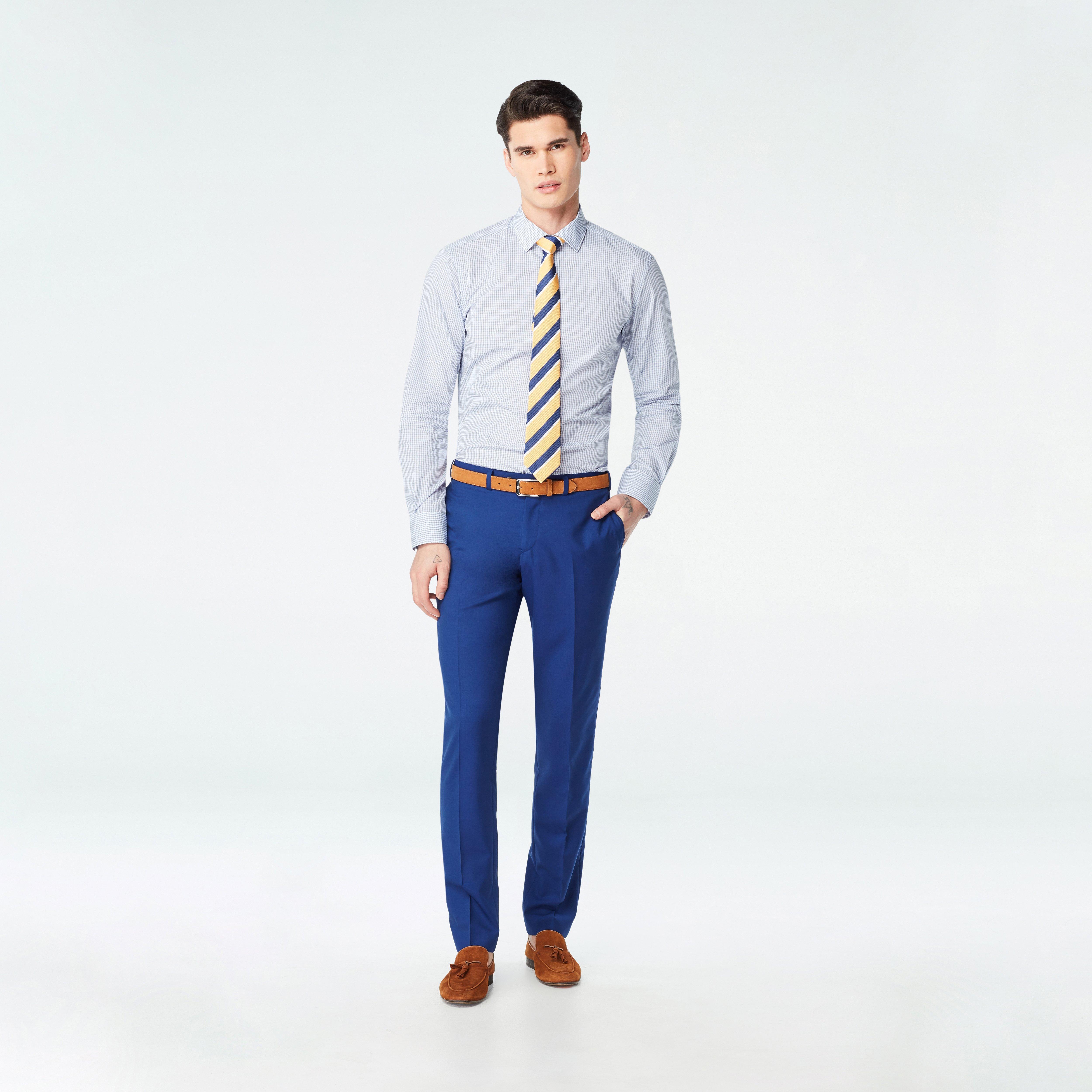 mens navy suit pants