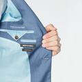 Product thumbnail 3 Blue blazer - Hemsworth Solid Design from Premium Indochino Collection