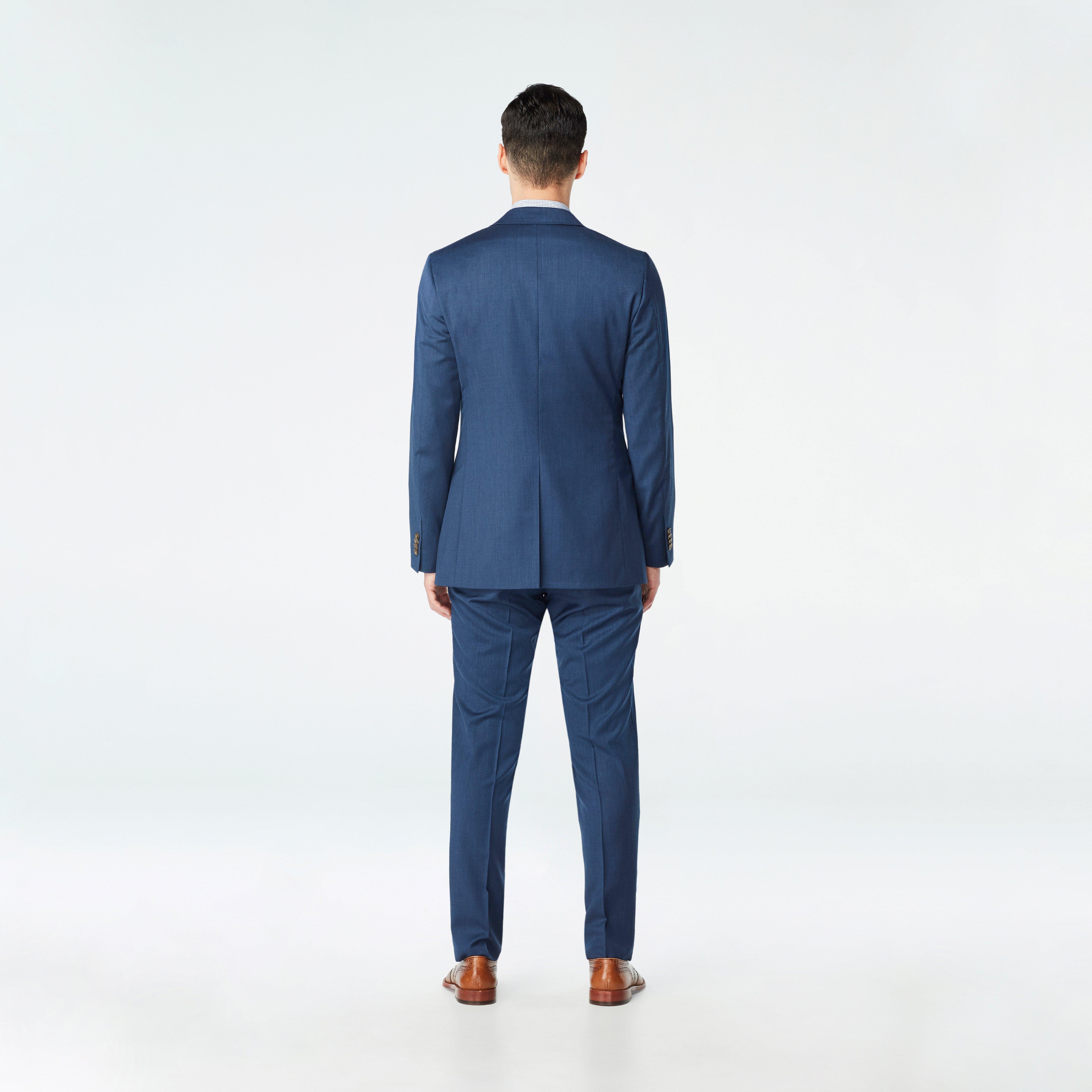 Custom Suits Made For You - Hemsworth Deep Blue Suit | INDOCHINO