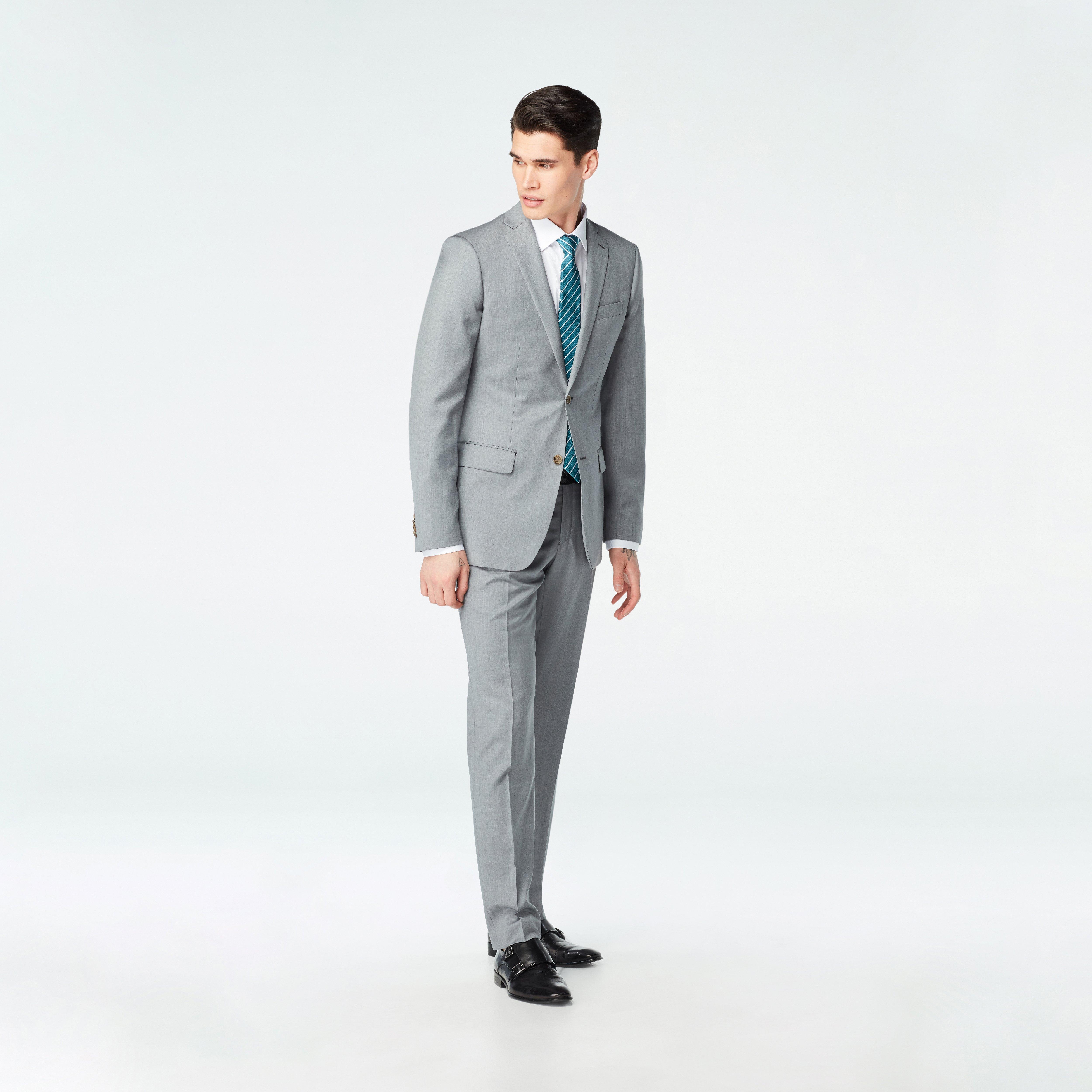 Light Gray Flannel Suit | Recommended by He Spoke Style