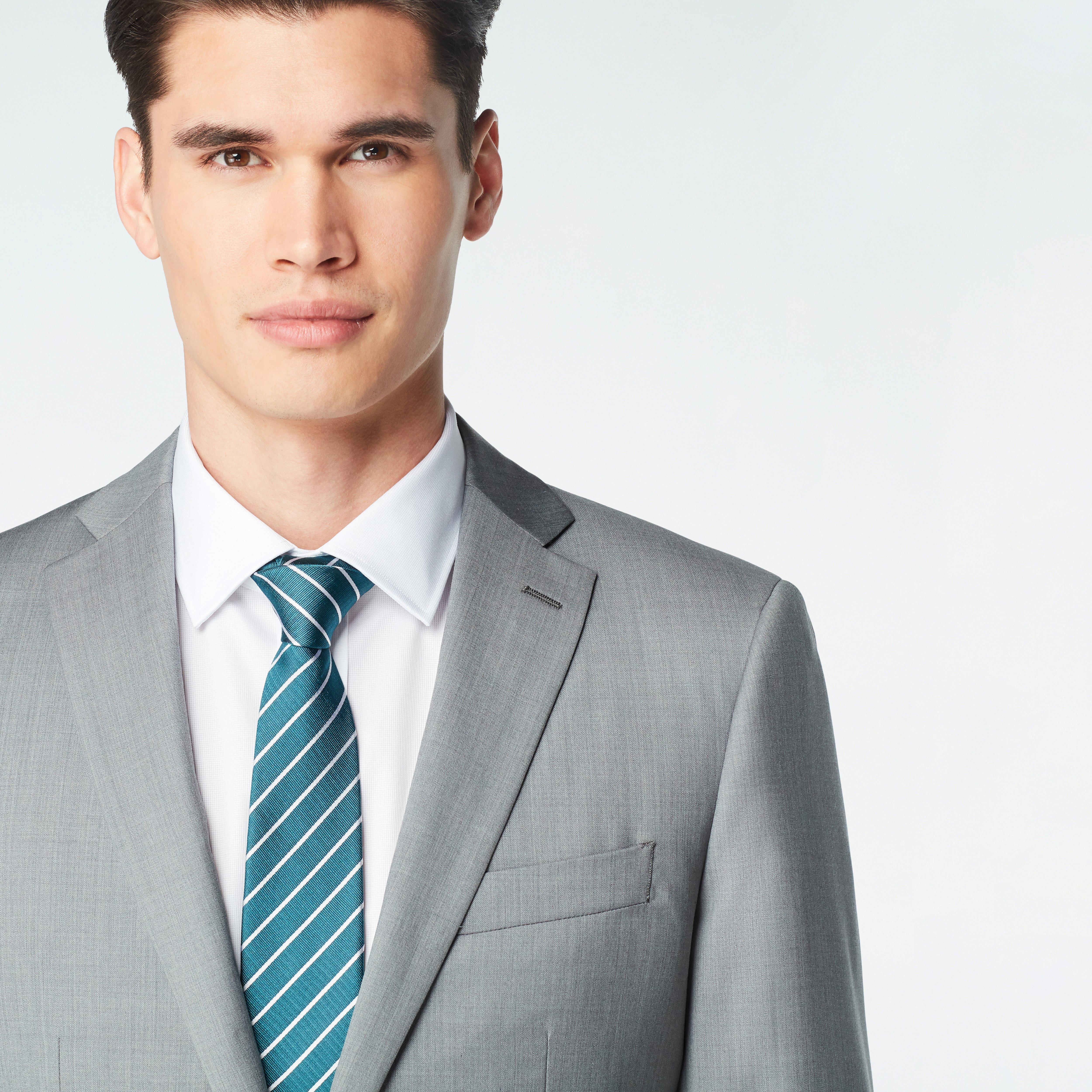 Hemsworth Light Gray Suit