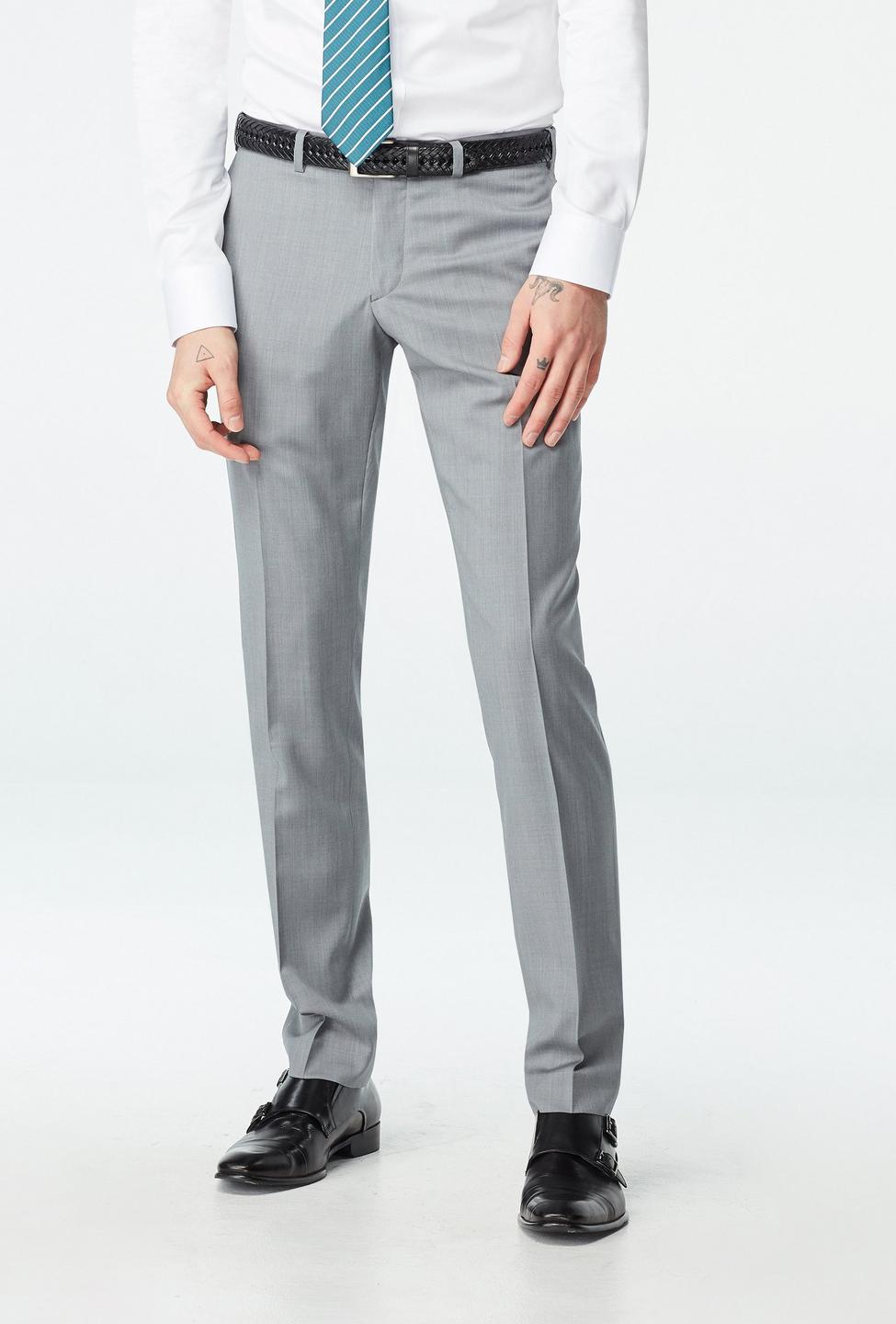 Blue and White pants - Checked Design from Indochino Collection