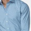 Product thumbnail 1 Blue shirt - Eastleigh Pattern Design from Seasonal Indochino Collection