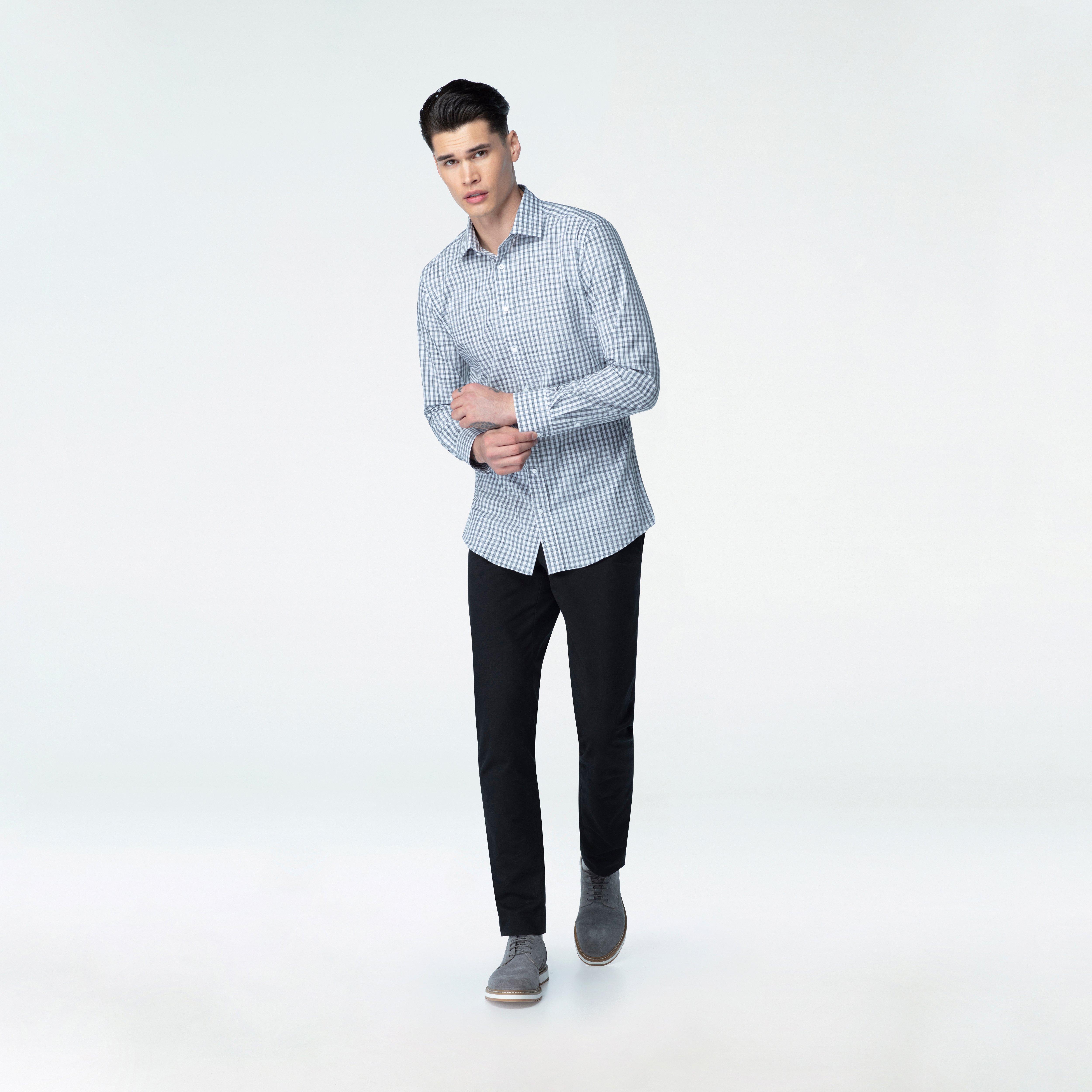 Leyland Check Gray Casual Shirt