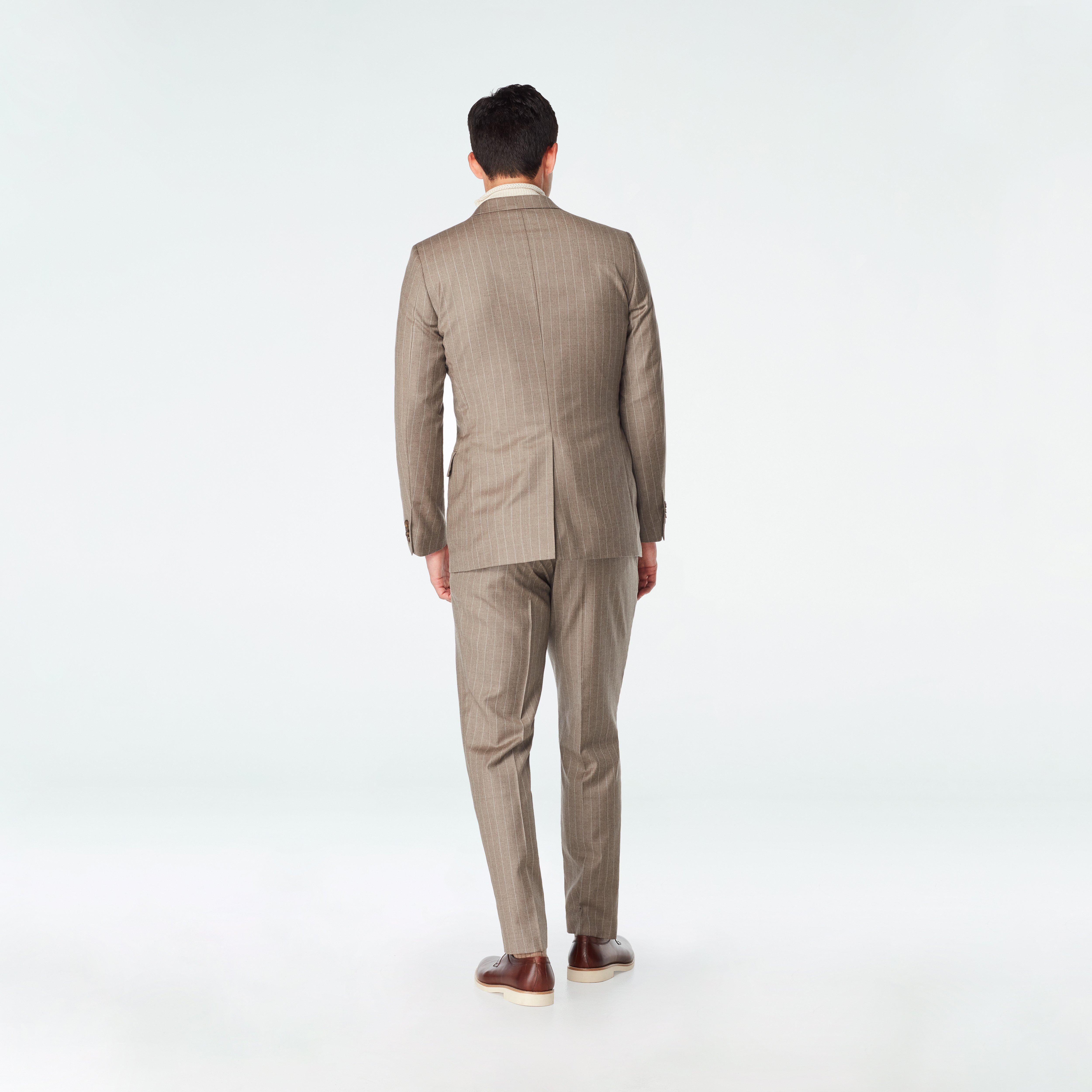 Product thumbnail 2 Brown suit - Reigate Striped Design from Seasonal Indochino Collection