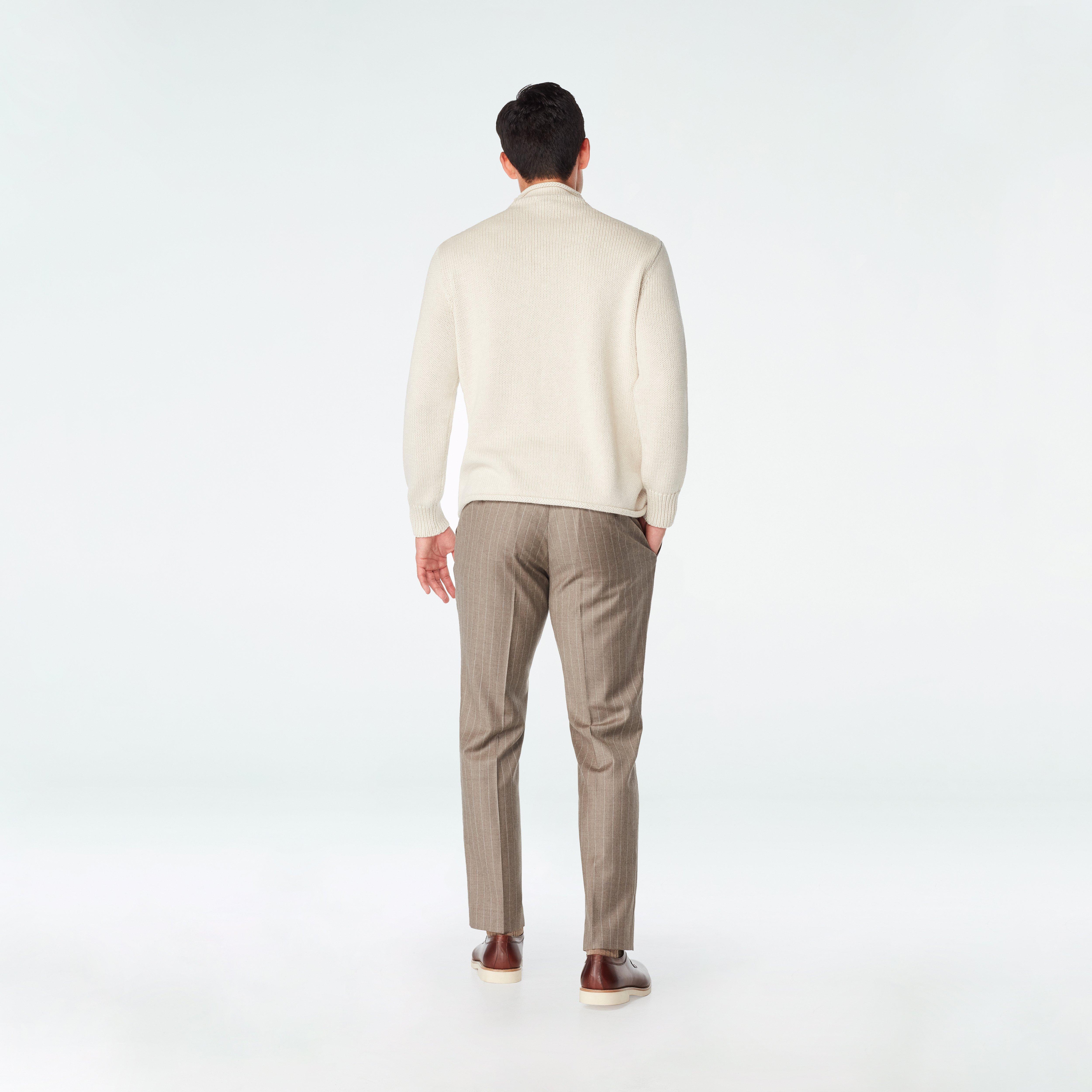 Product thumbnail 4 Brown suit - Reigate Striped Design from Seasonal Indochino Collection