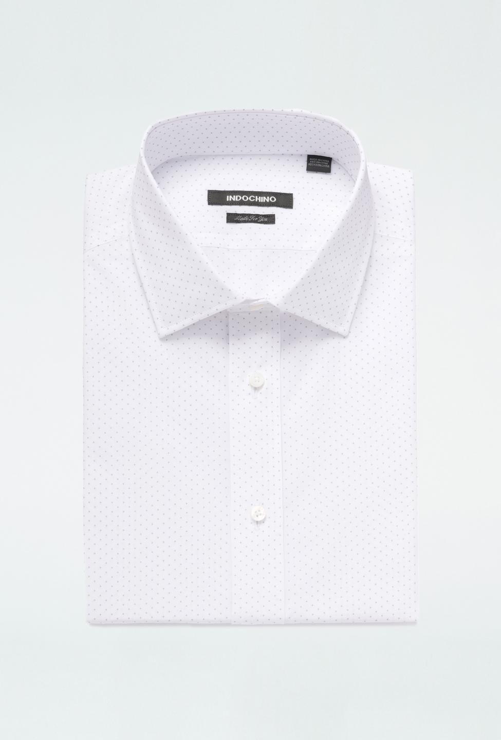 Gray shirt - Hayton Pattern Design from Premium Indochino Collection