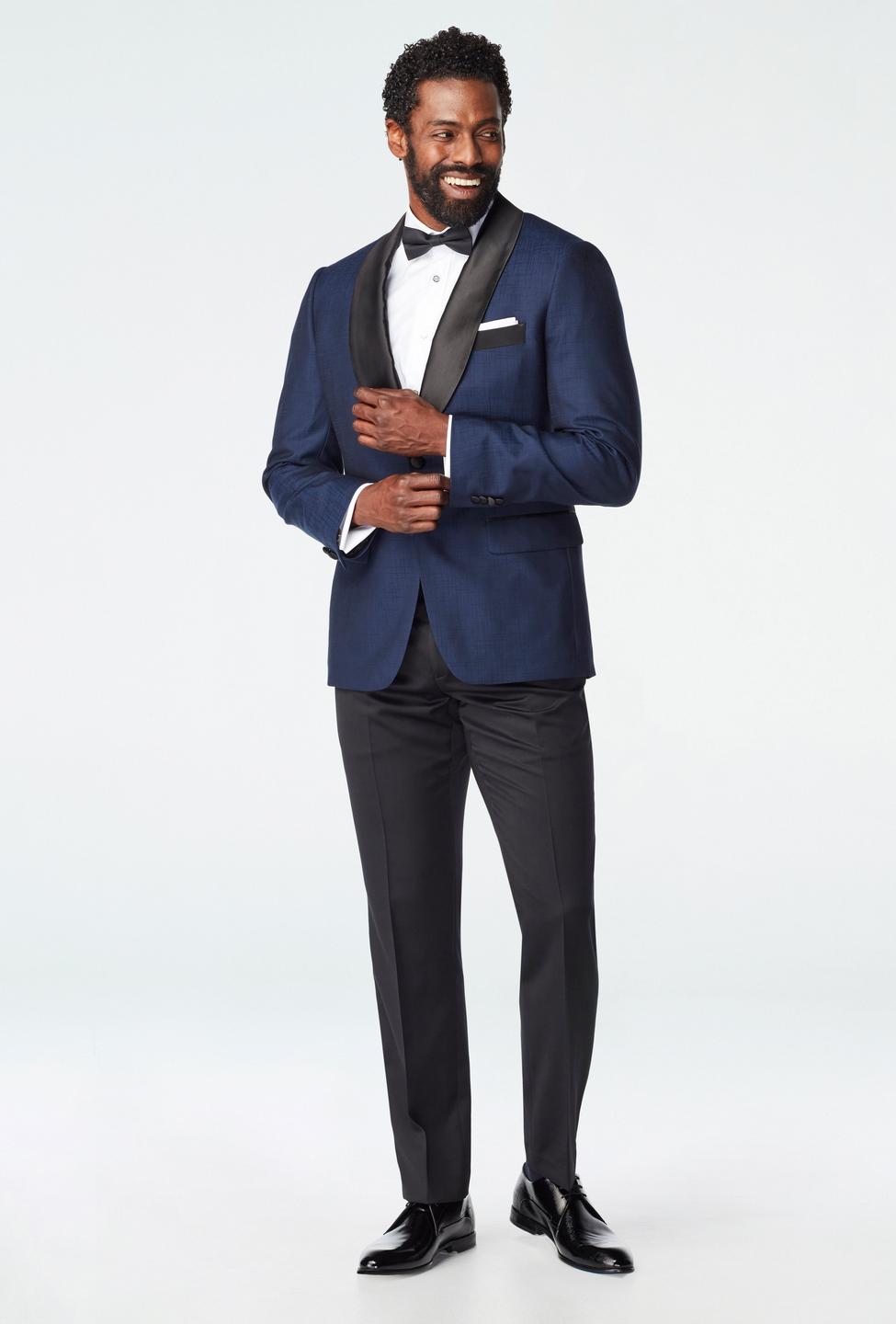 Navy blazer - Hannah Solid Design from Tuxedo Indochino Collection