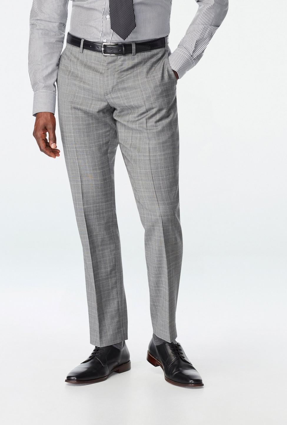 Gray pants - Harrogate Checked Design from Luxury Indochino Collection